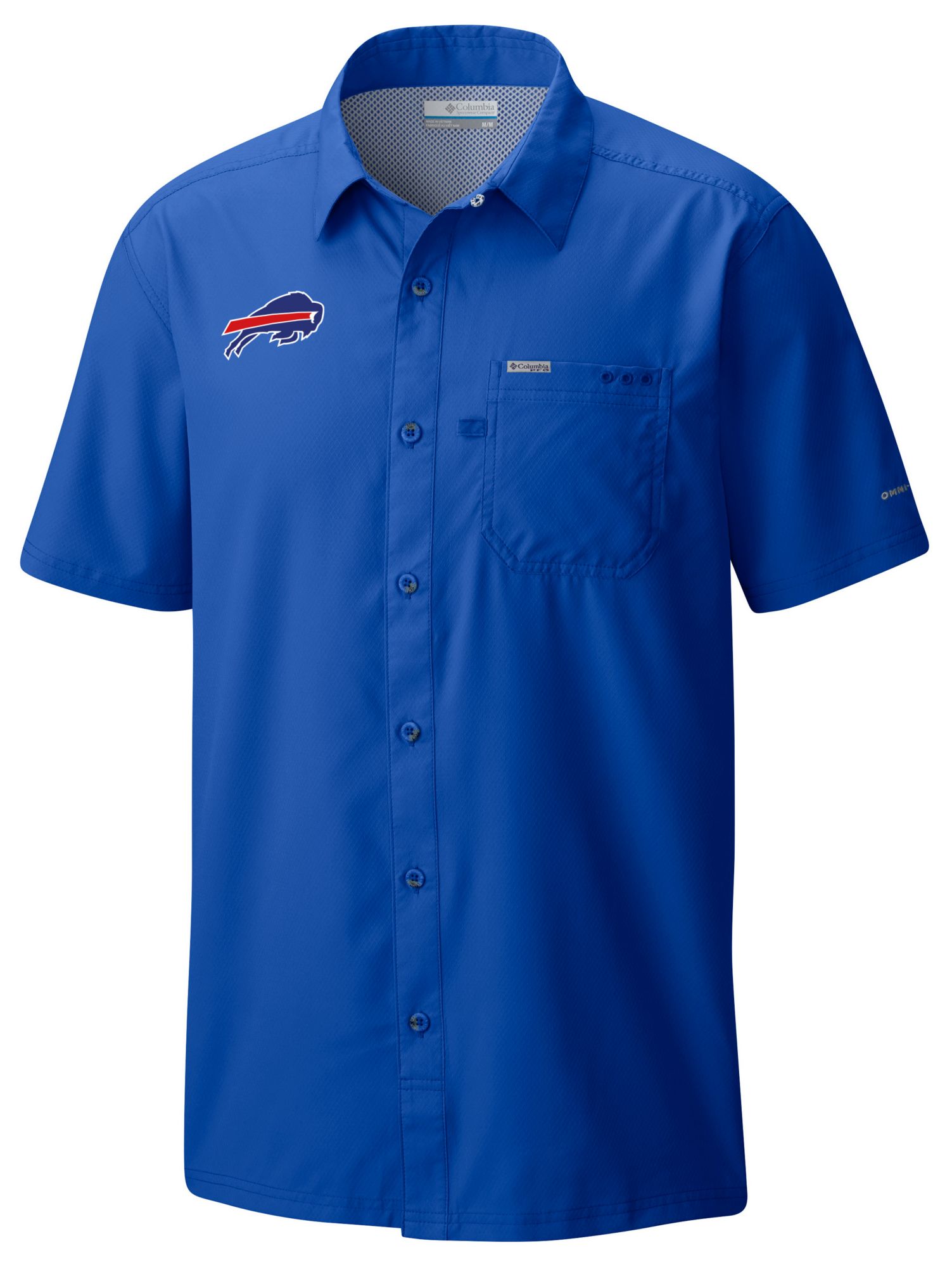 Columbia Men's Buffalo Bills Blue Slack Tide T-Shirt