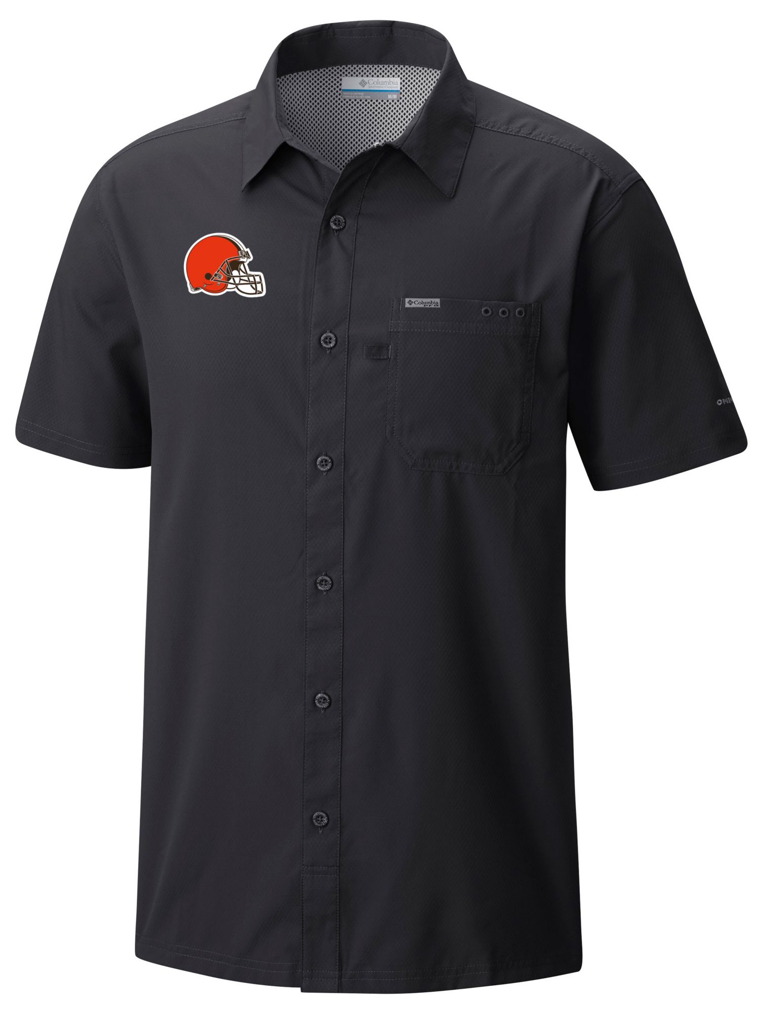 Columbia Men's Cleveland Browns Black Slack Tide T-Shirt