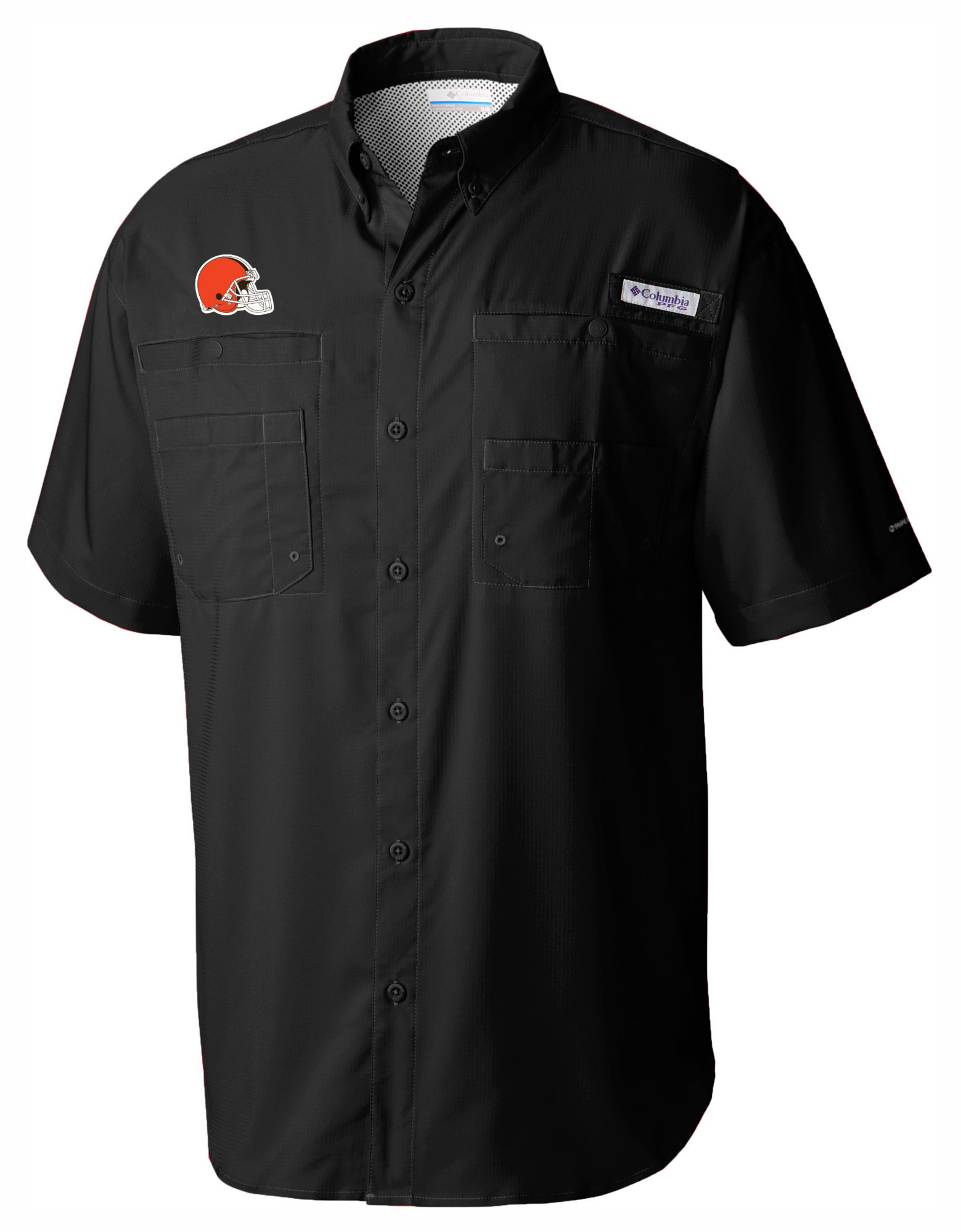 Columbia Men's Cleveland Browns Black Tamiami Shirt