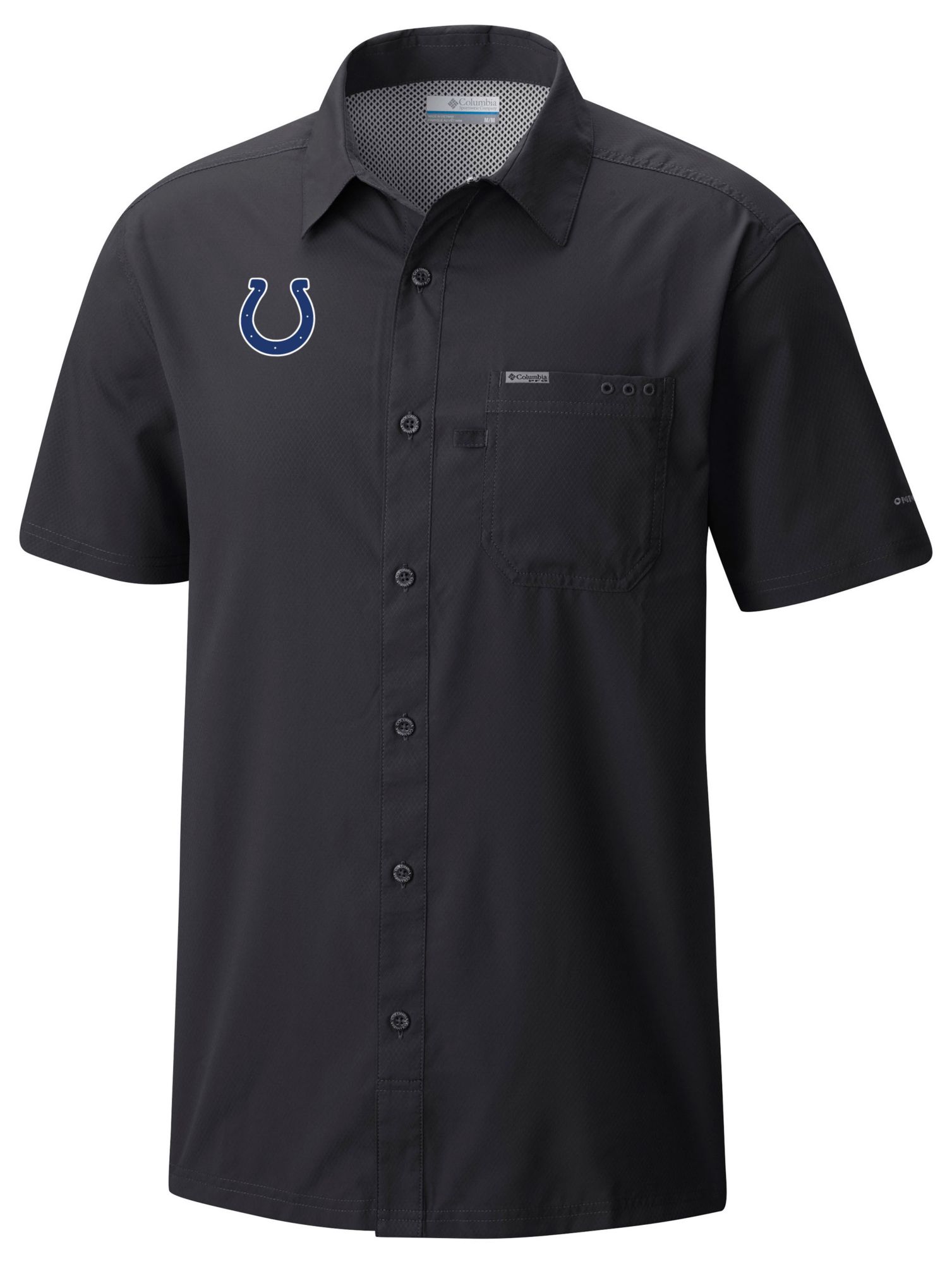 Columbia Men's Indianapolis Colts Black Slack Tide T-Shirt