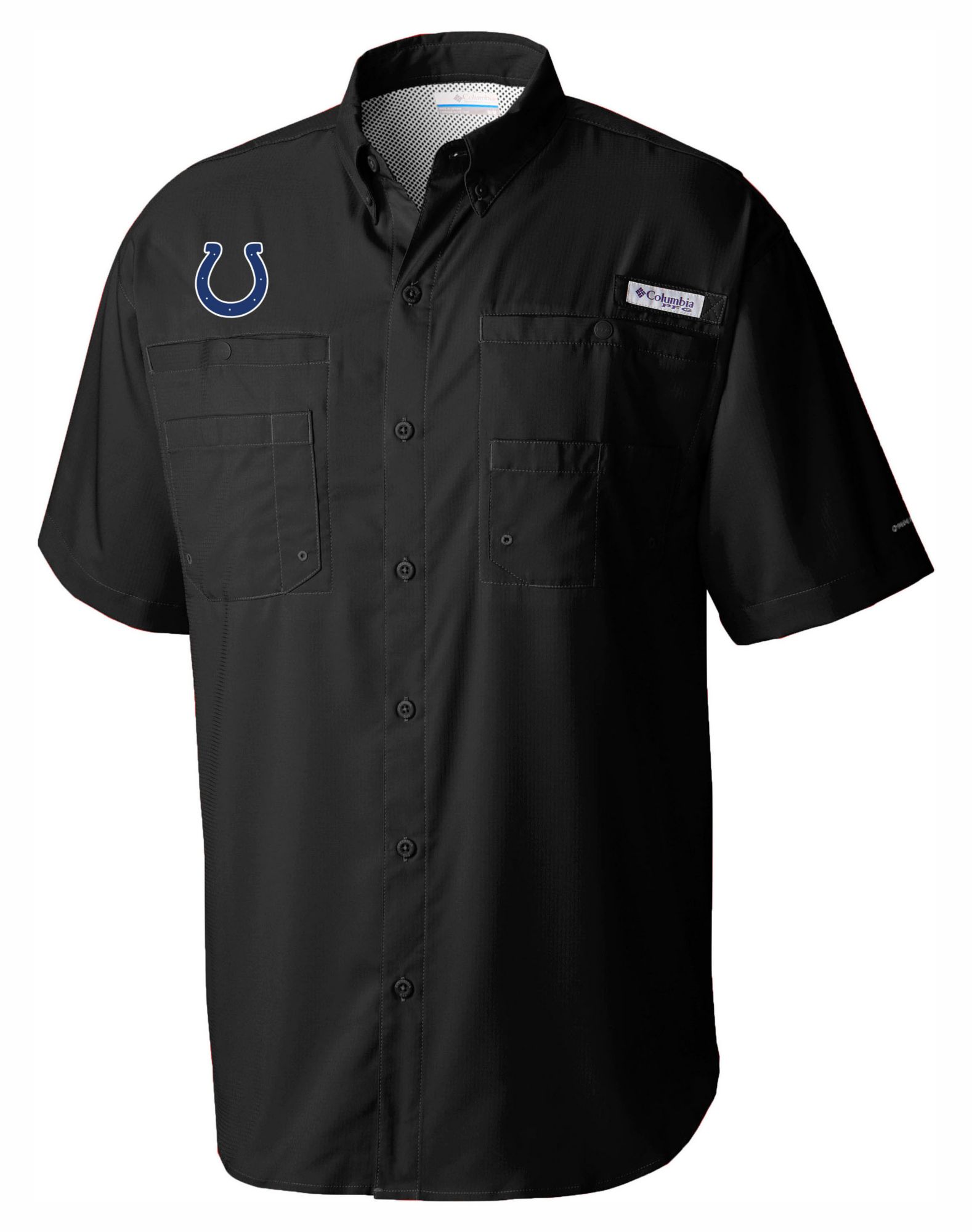 Columbia Men's Indianapolis Colts Black Tamiami Shirt