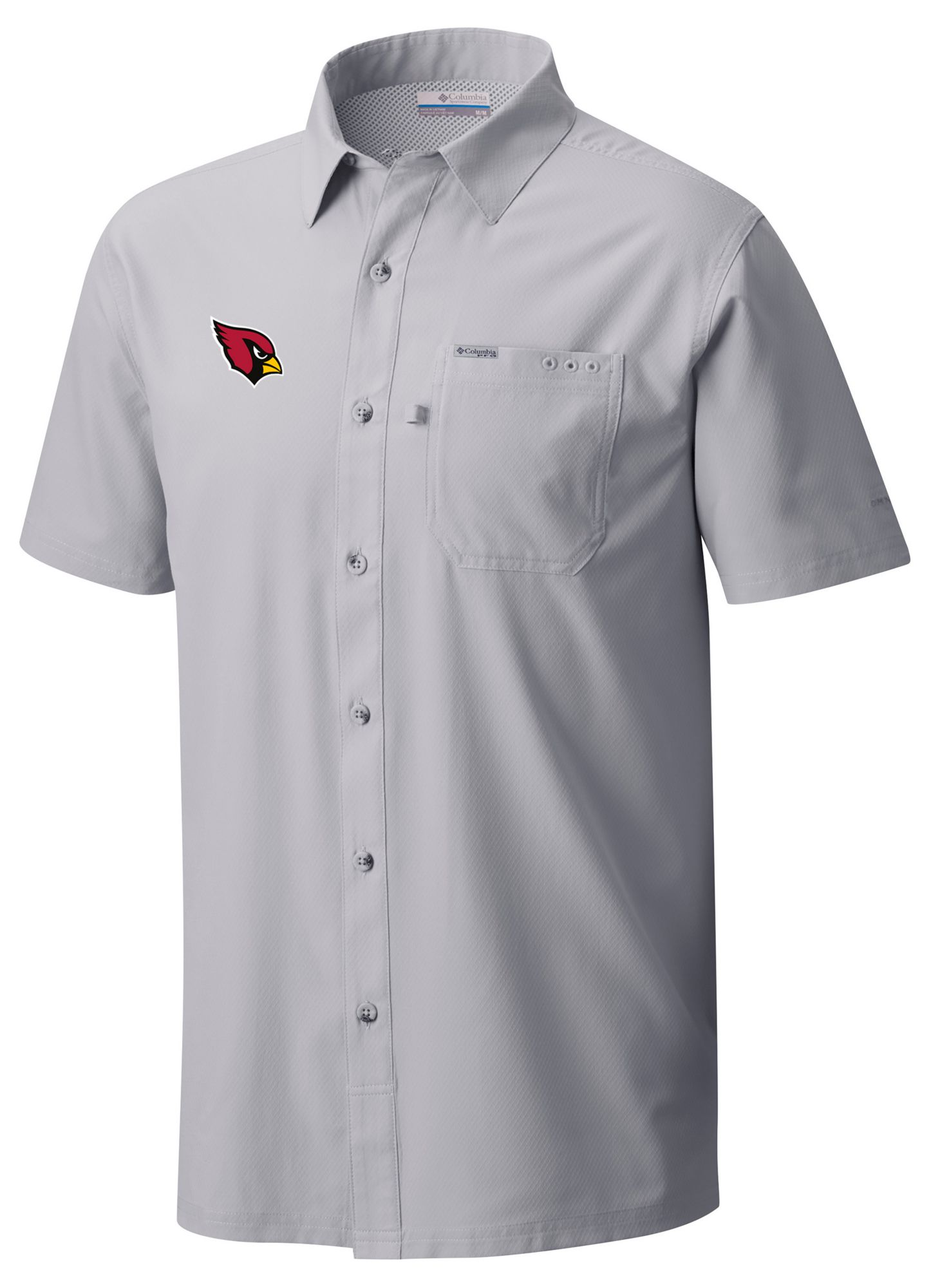 Columbia Men's Arizona Cardinals Grey Slack Tide T-Shirt