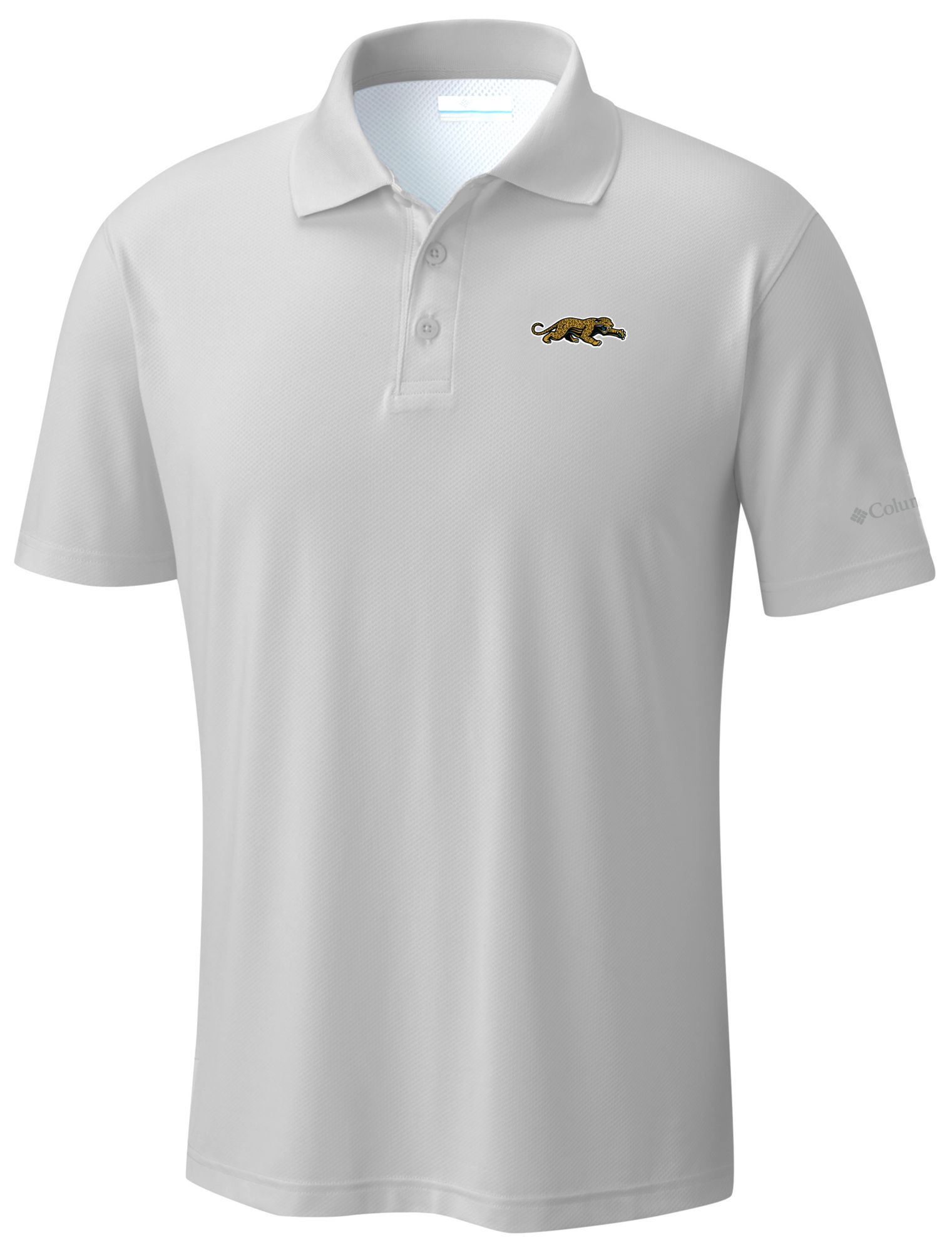 Columbia Men's Jacksonville Jaguars White Low Drag Polo