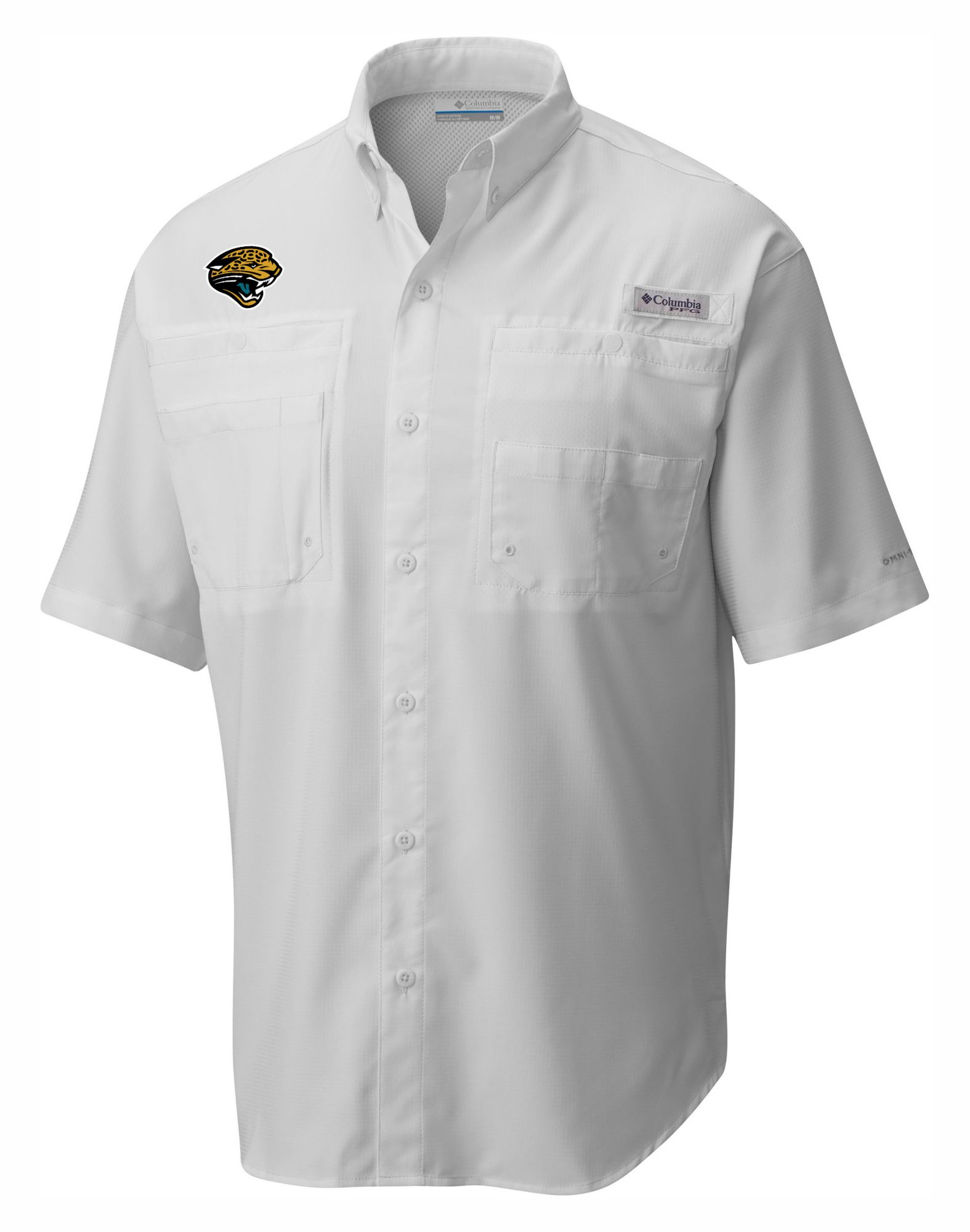 Columbia Men's Jacksonville Jaguars White Tamiami Shirt