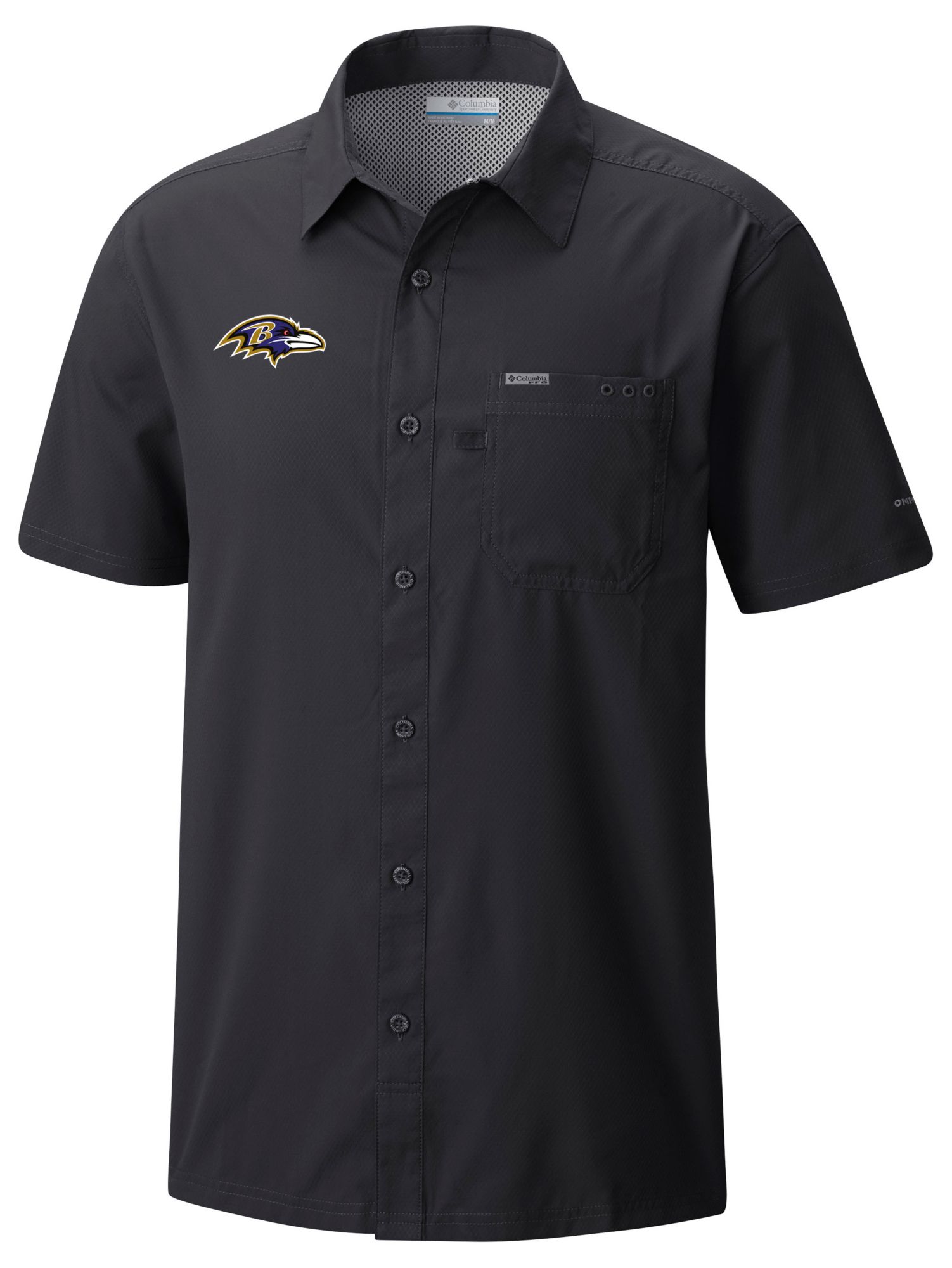 Columbia Men's Baltimore Ravens Black Slack Tide T-Shirt