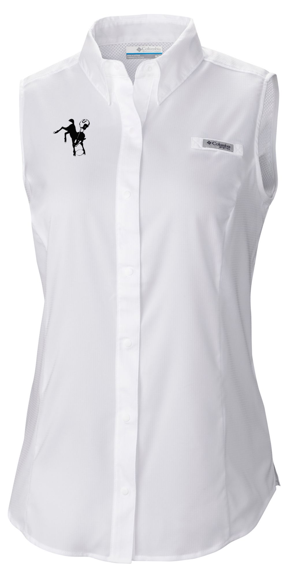 Columbia Women's Indianapolis Colts White Tamiami Sleeveless Shirt
