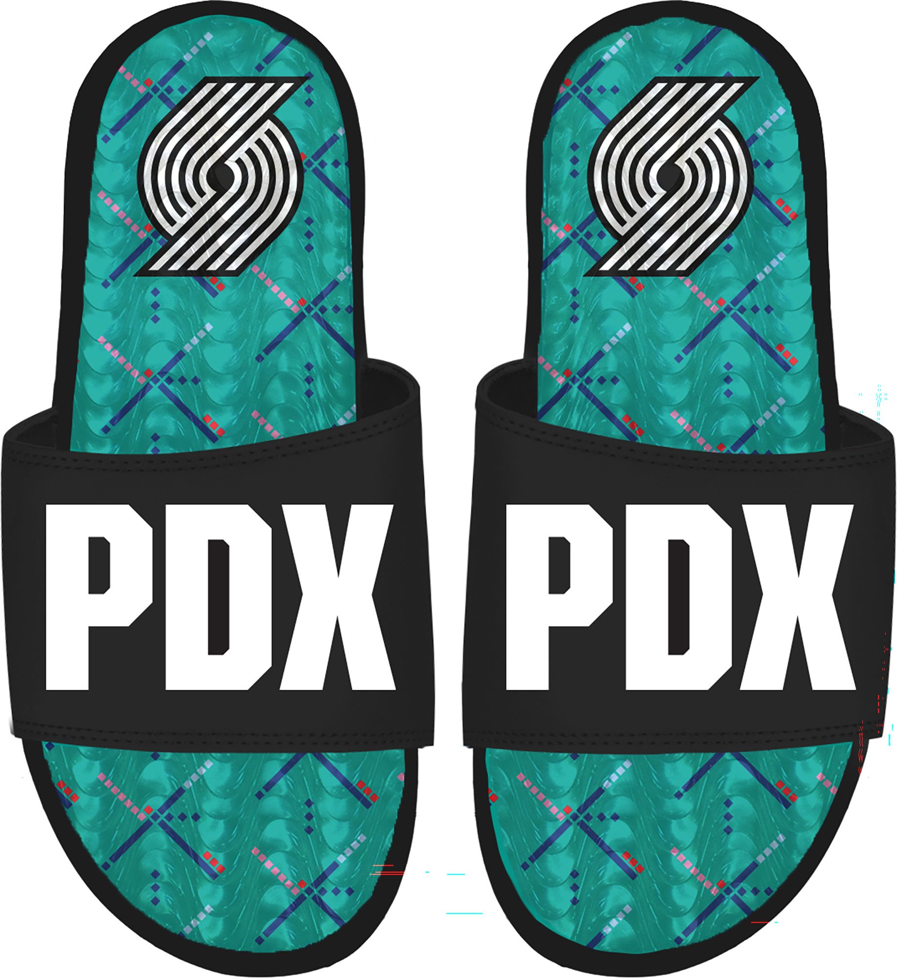 ISlide Adult 2025-26 City Edition Portland Trail Blazers Gel Slide Sandals