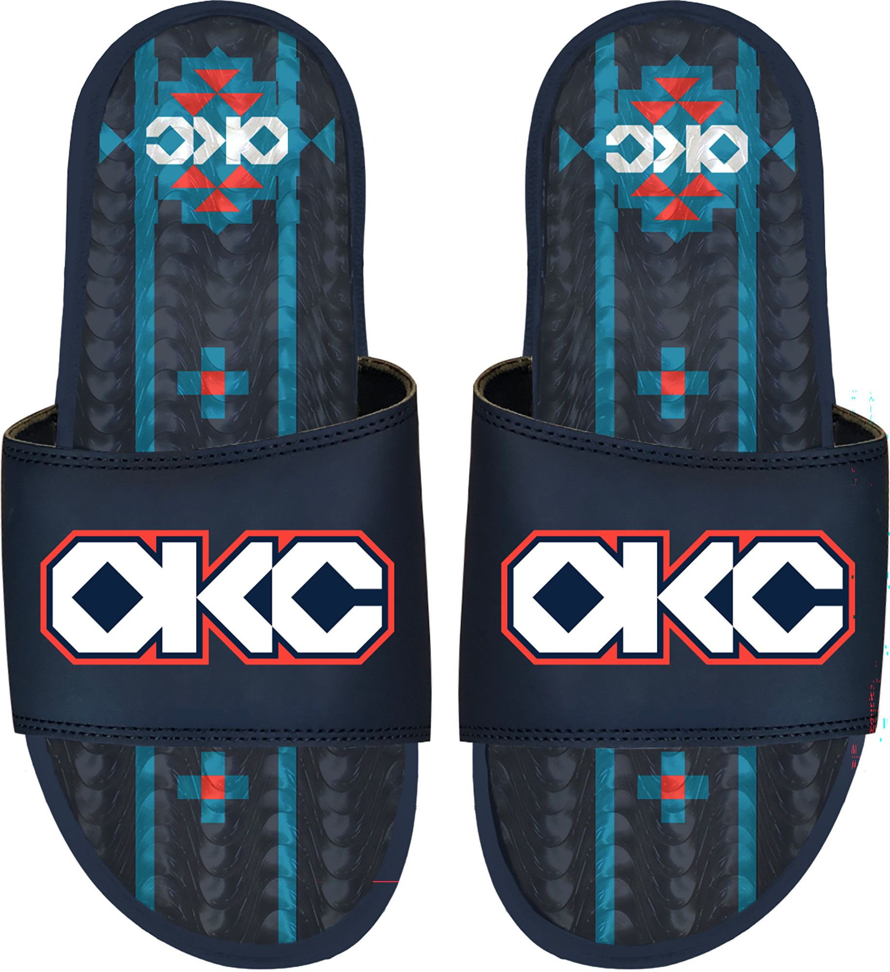 ISlide Adult 2025-26 City Edition Oklahoma City Thunder Gel Slide Sandals