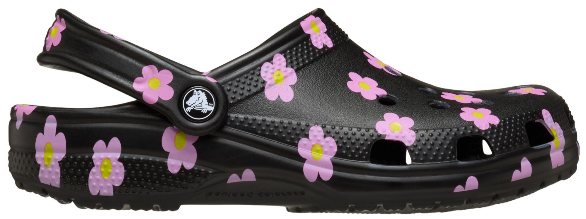 Crocs Classic Flower Print Clogs