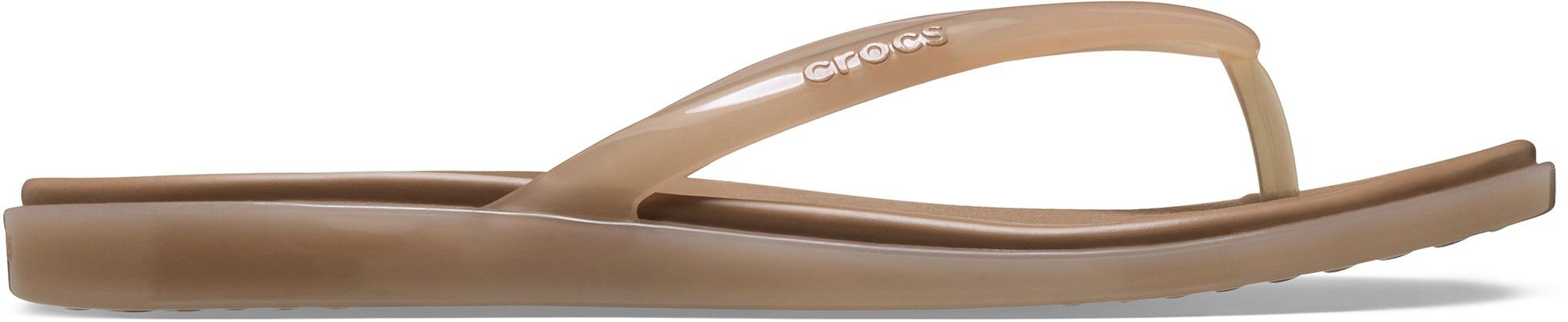 Crocs Miami Jelly Round Toe Flip Sandals
