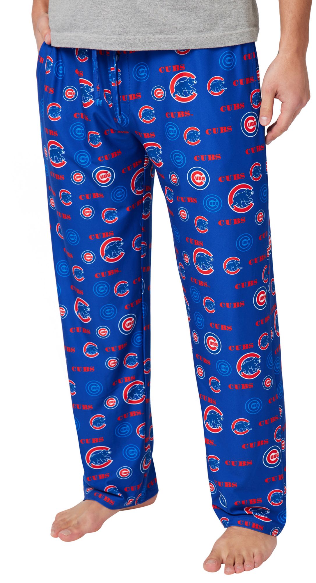 Concepts Sport Adult Chicago Cubs Royal Mosaic All Over Print Sleep Pants
