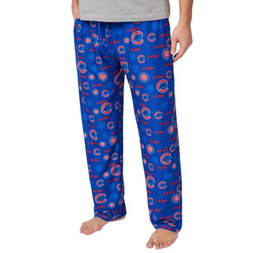 Concepts Sport Men's Chicago Cubs Plaid Flannel Pajama Pants