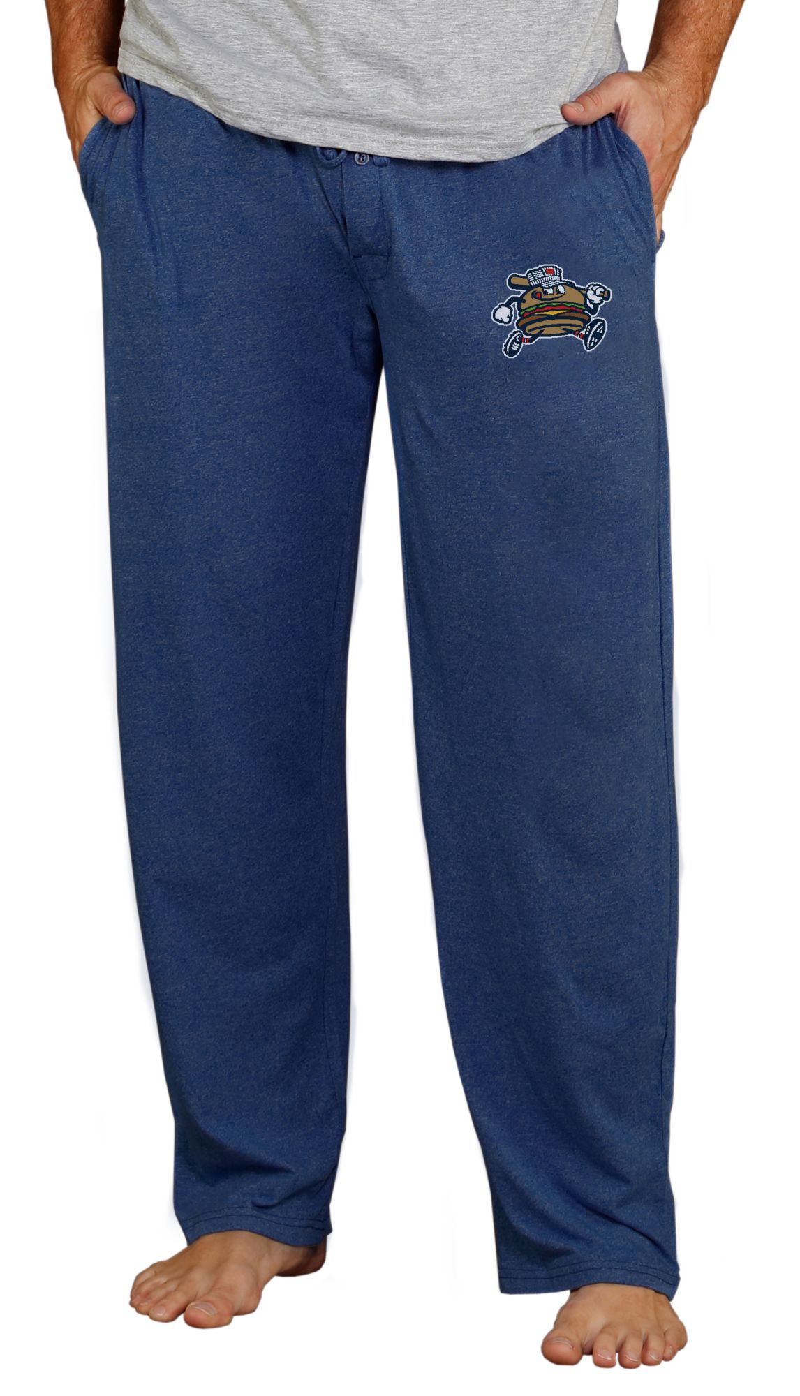 Concepts Sport Men's Down East Wood Ducks Navy Quest Knit Pants