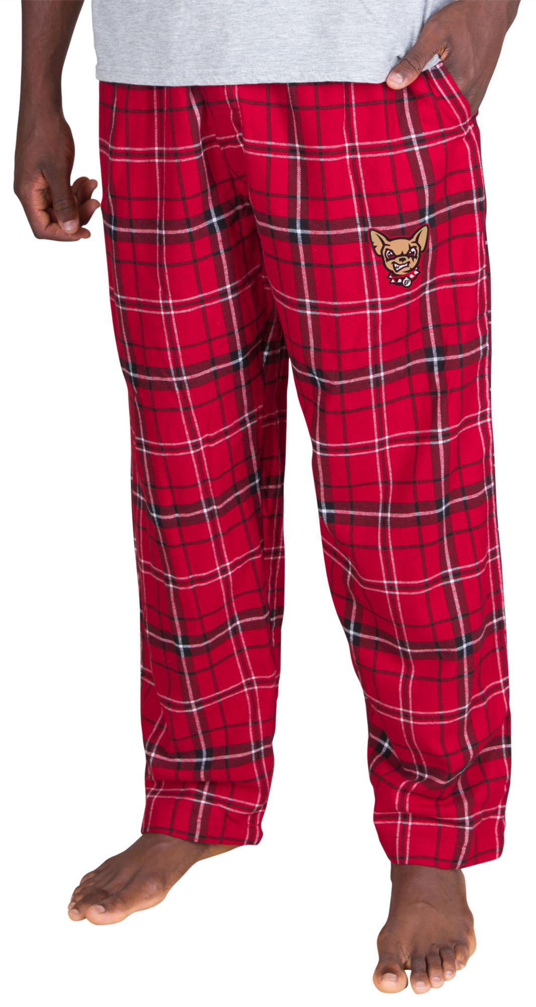 Concepts Sport Men's El Paso Chihuahuas Red Ultimate Flannel Pants