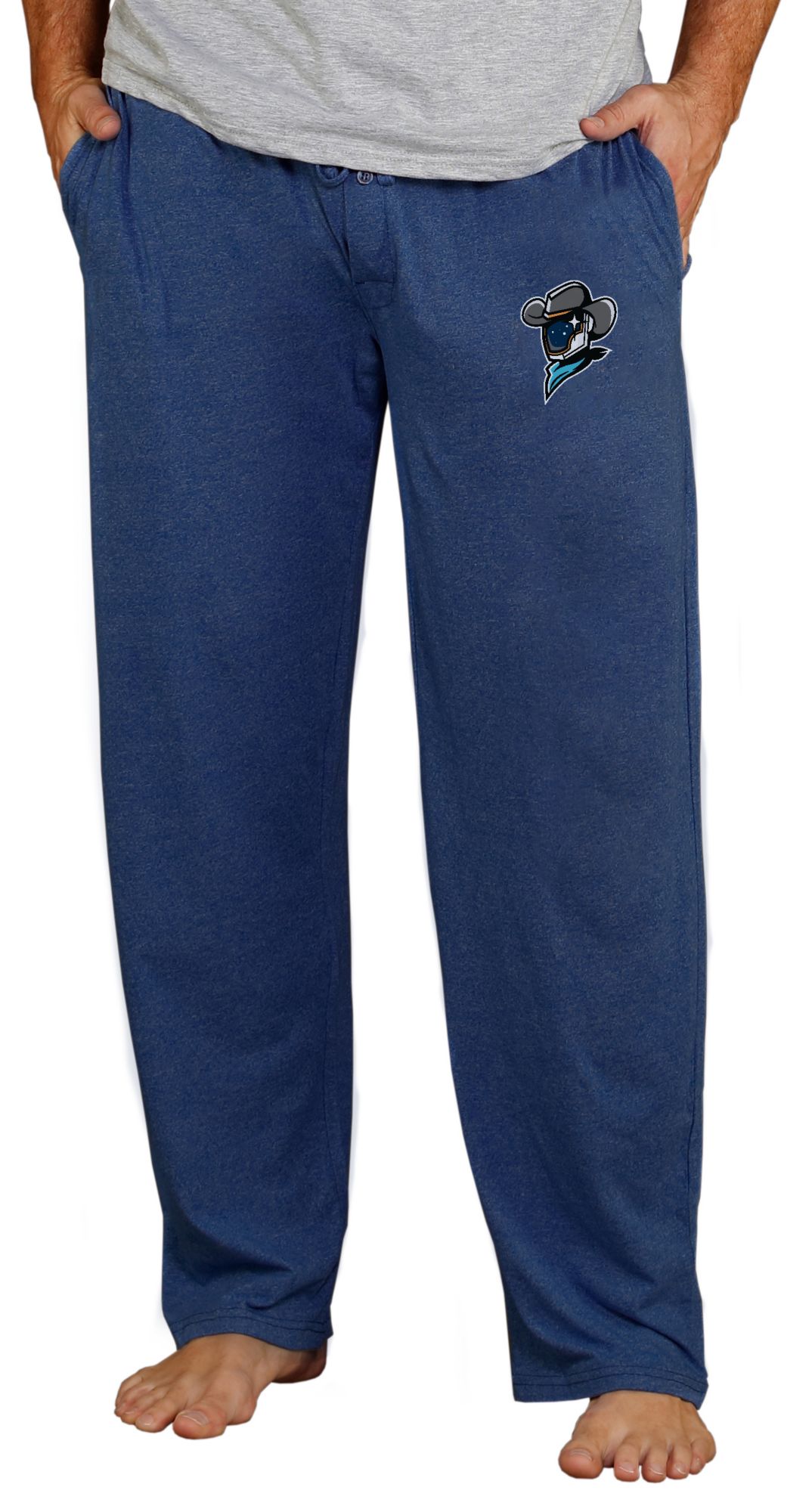 Concepts Sport Men's Sugar Land Space Cowboys Navy Quest Knit Pants