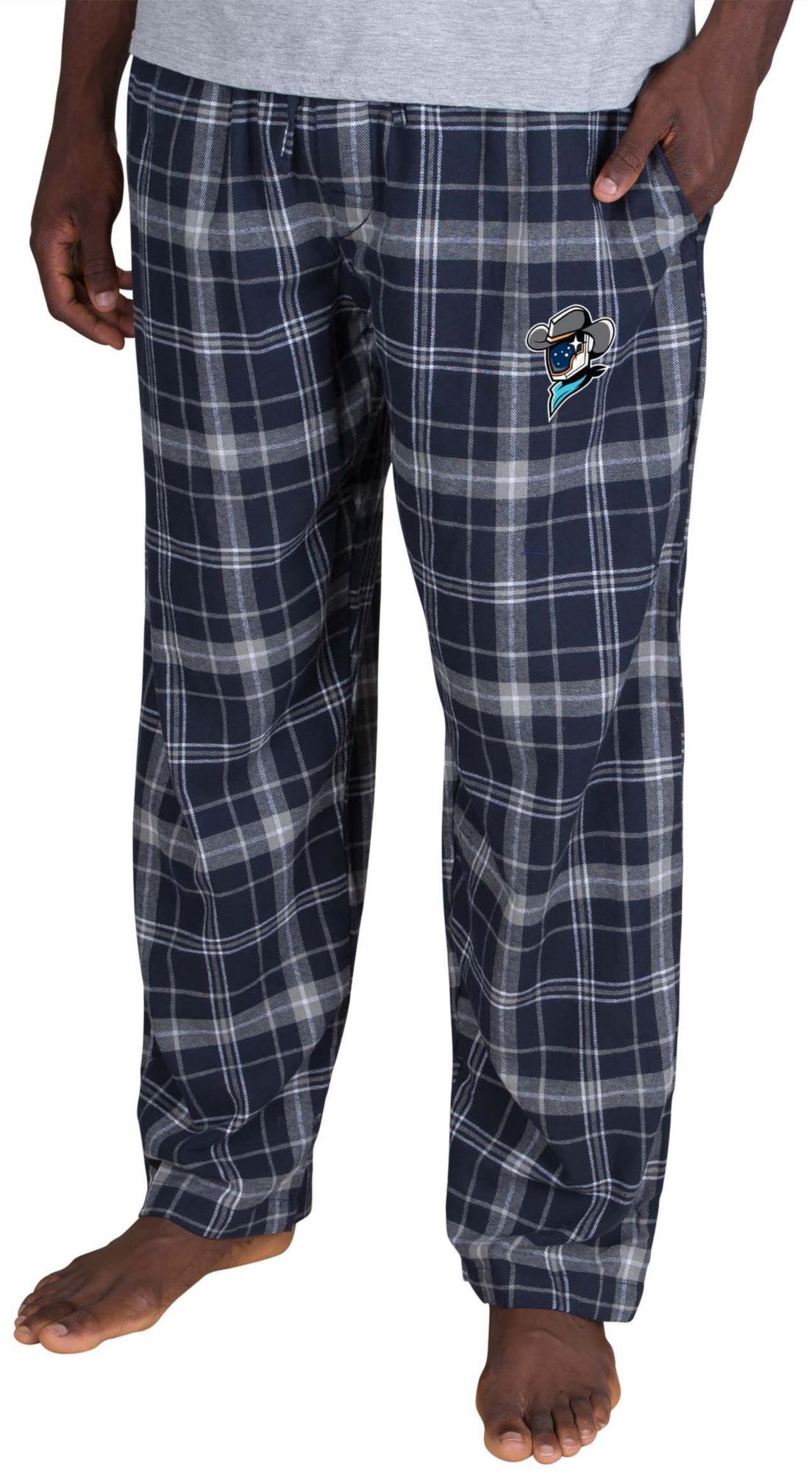 Concepts Sport Men's Sugar Land Space Cowboys Navy Ultimate Flannel Pants