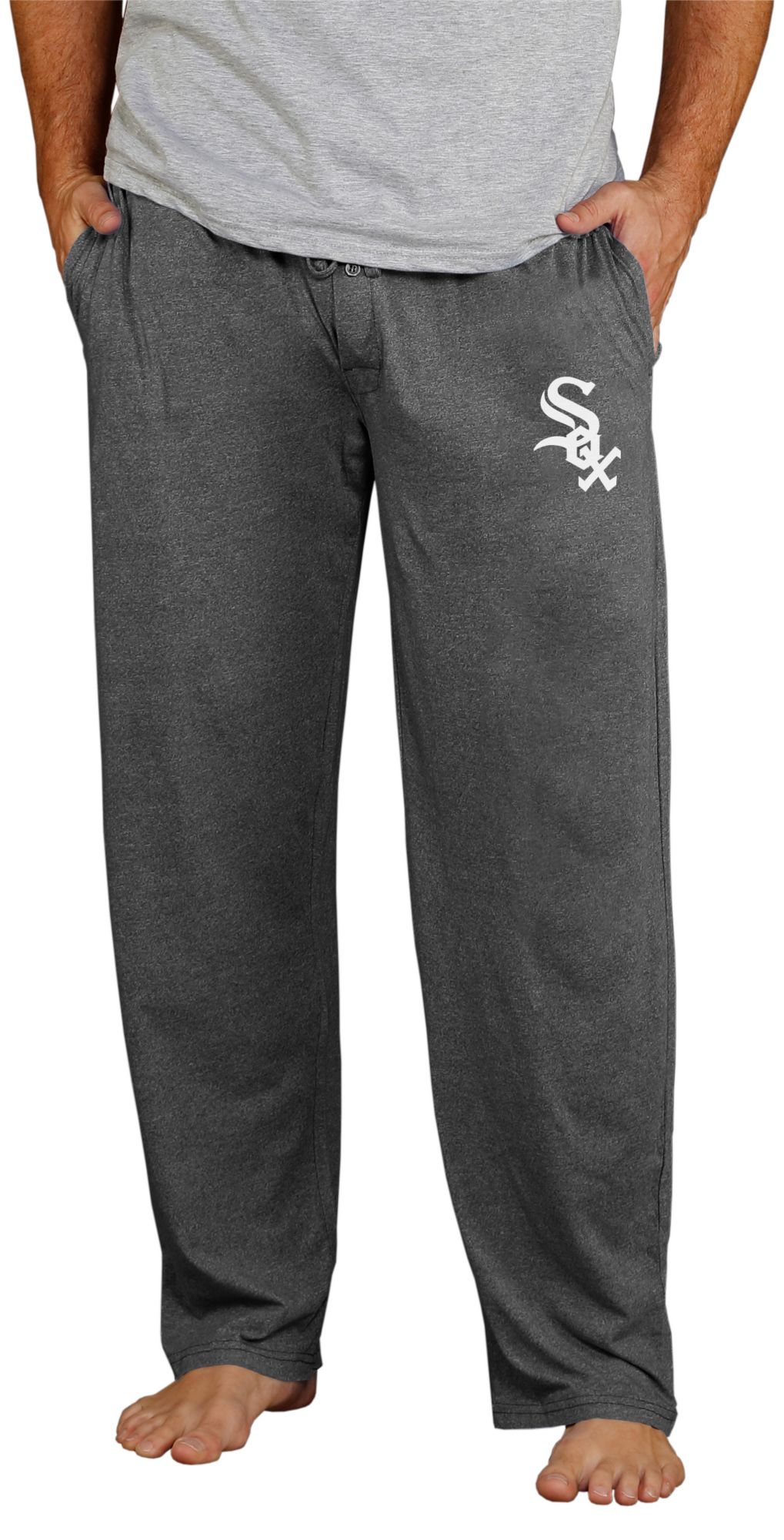 Concepts Sport Men's Chicago White Sox Charcoal Quest Knit Pants