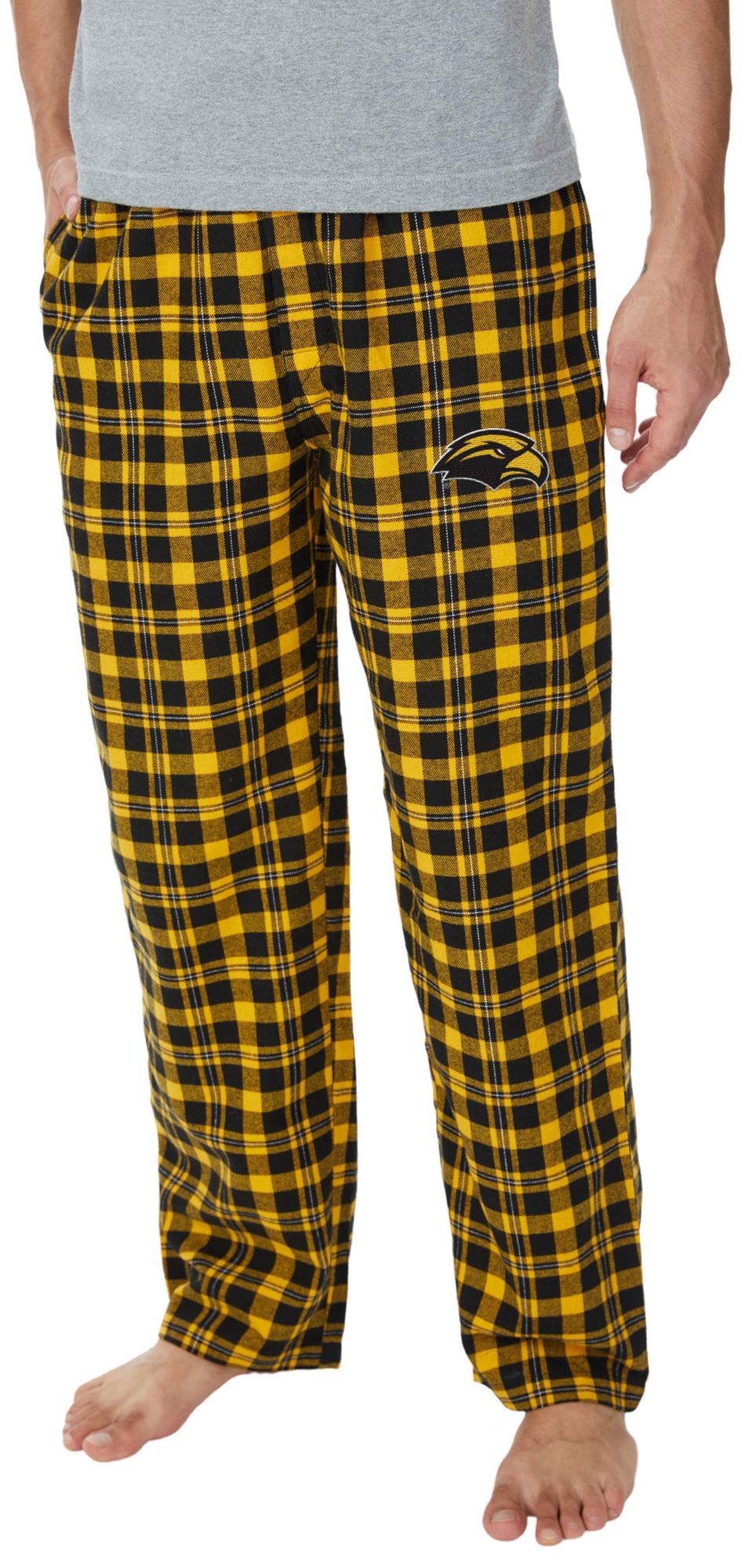 Concepts Sport Men's Southern Miss Golden Eagles Flannel Sleep Pants