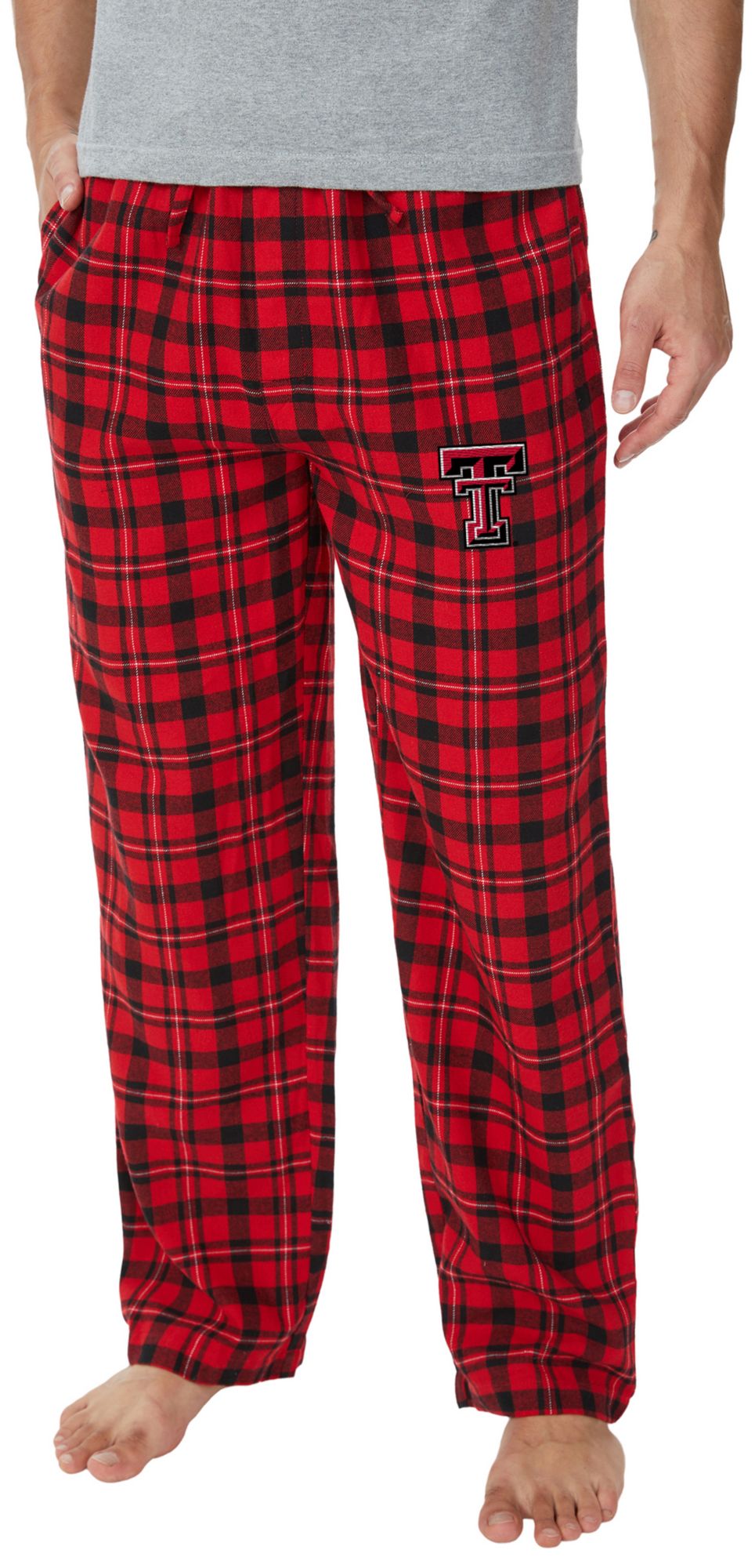 Concepts Sport Men's Texas Tech Red Raiders Flannel Sleep Pants