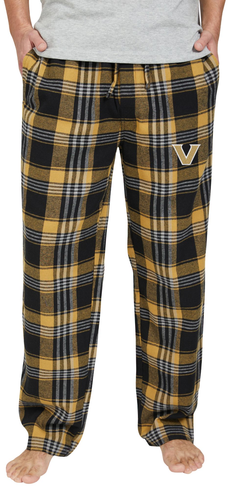 Concepts Sport Men's Vanderbilt Commodores Flannel Sleep Pants