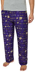 Concepts Sport Men's Baltimore Ravens Purple Mosaic All Over Print Sleep Pants