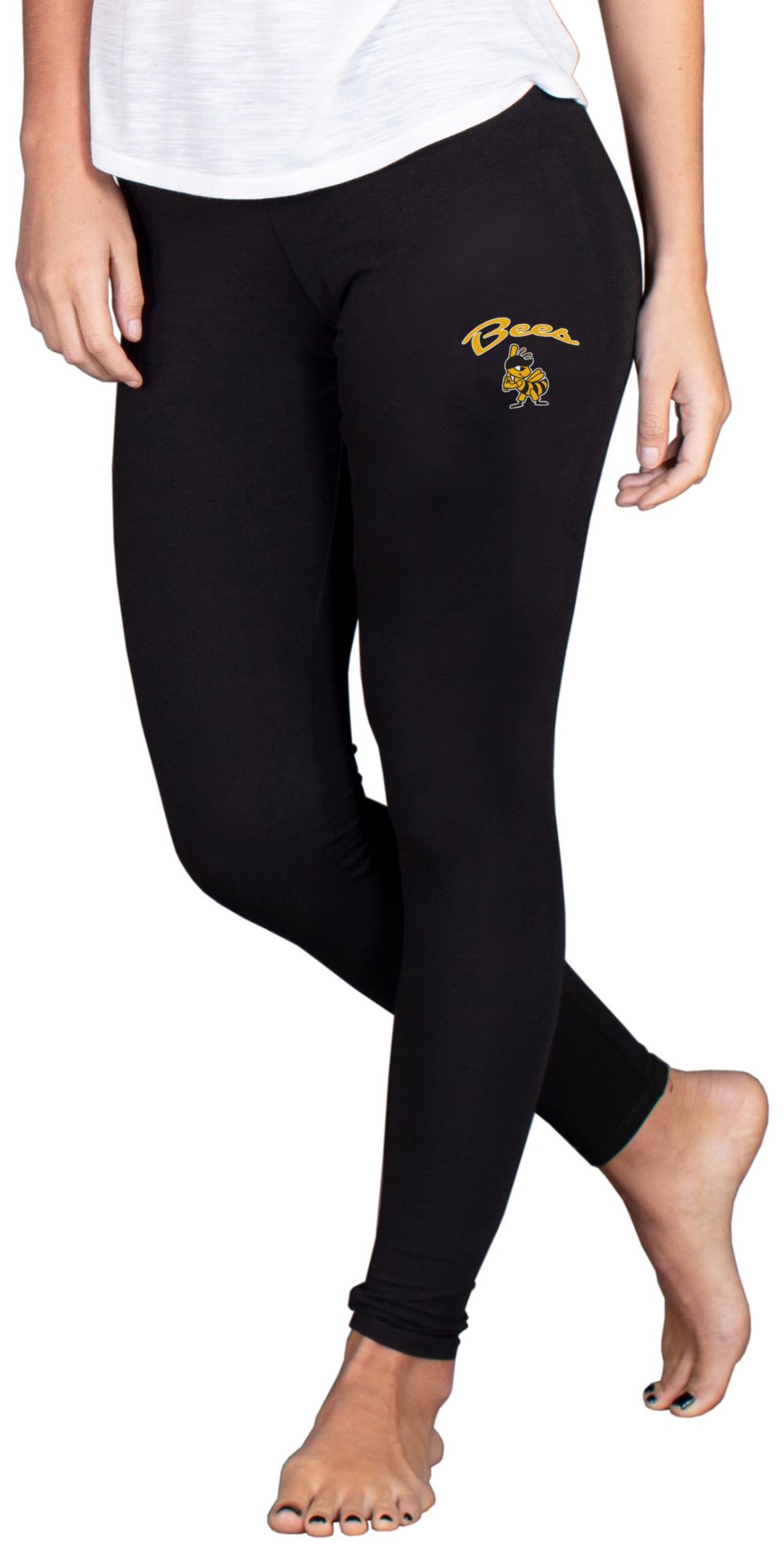 Concepts Sport Women's Salt Lake Bees Black Fraction Leggings