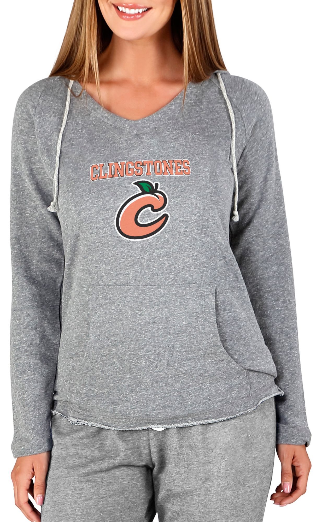 Concepts Sport Women's Frederick Keys Grey Mainstream Hoodie