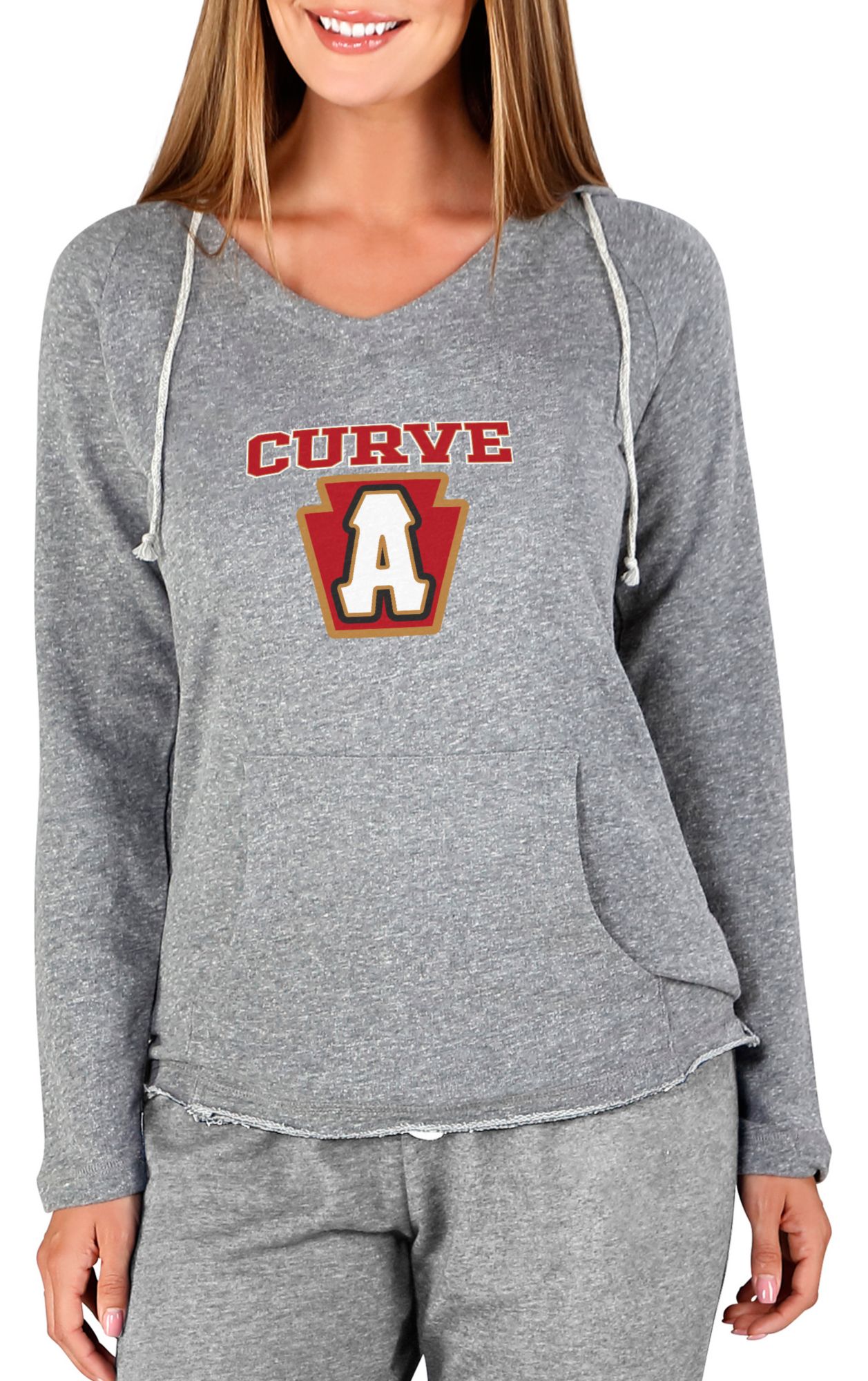 Concepts Sport Women's Altoona Curve Grey Mainstream Hoodie