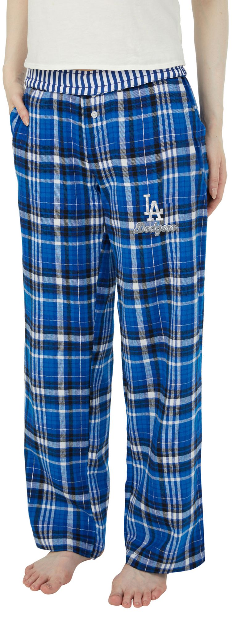 Concepts Sport Women's Los Angeles Dodgers Royal Laney Flannel Sleep Pants