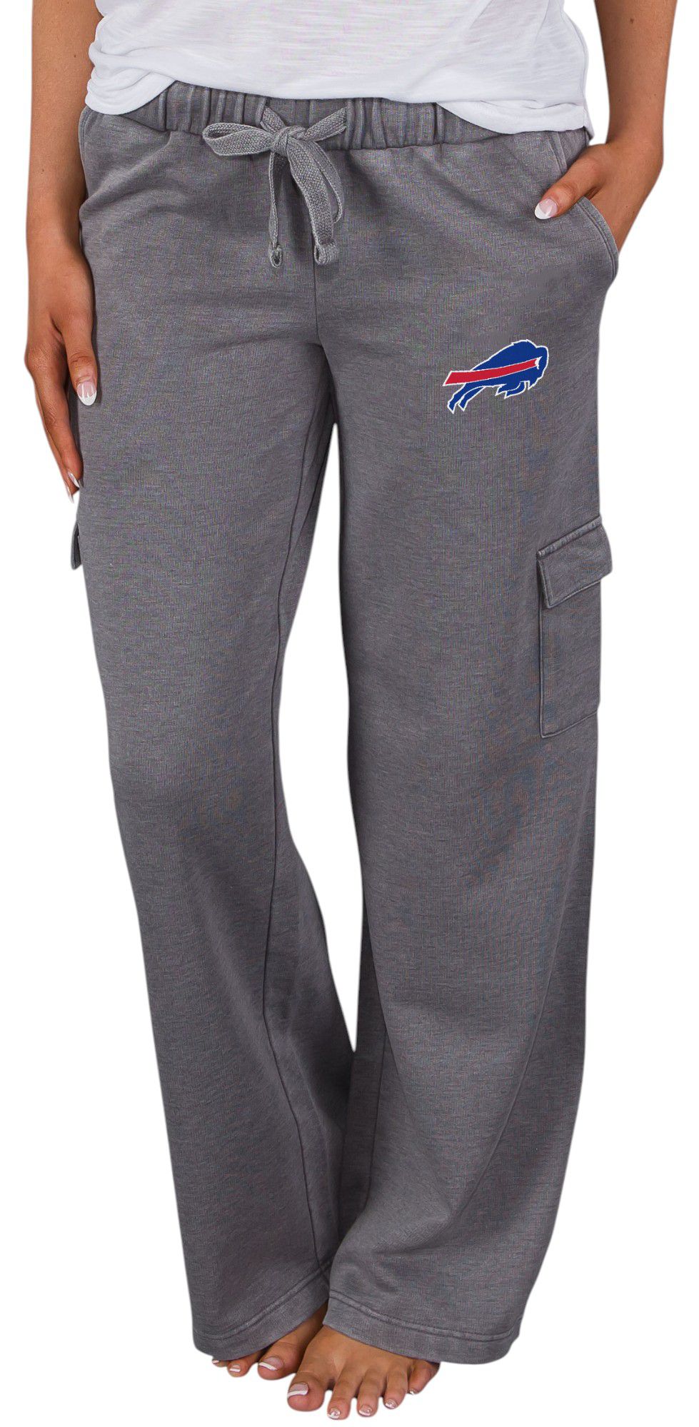 Concepts Sport Women's Buffalo Bills Charcoal Trackside Cargo Pants