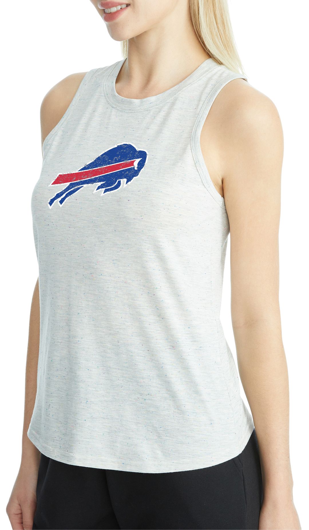 Concepts Sport Women's Buffalo Bills Grey Speckle Tank Top