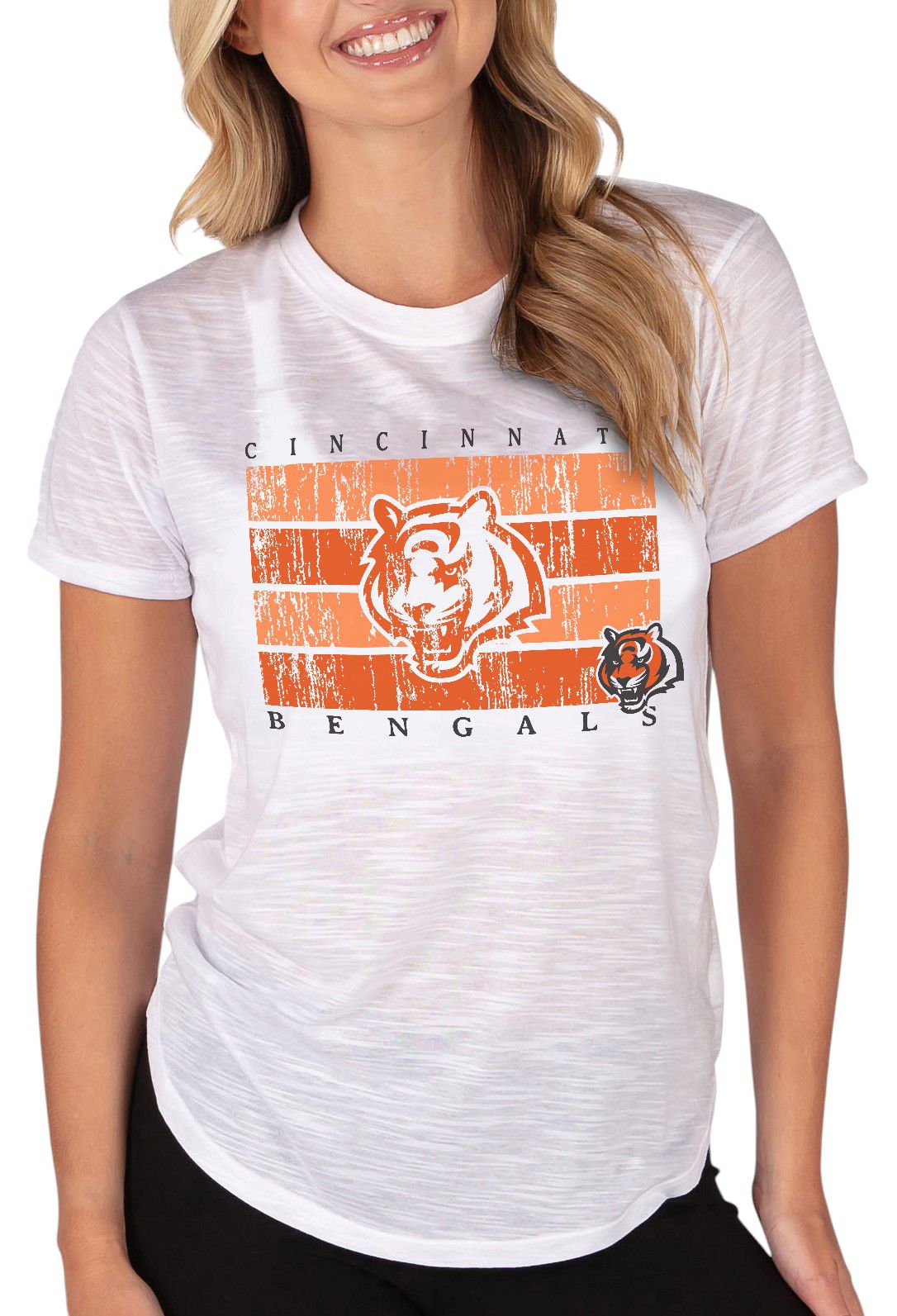 Concepts Sport Women's Cincinnati Bengals Infuse T-Shirt