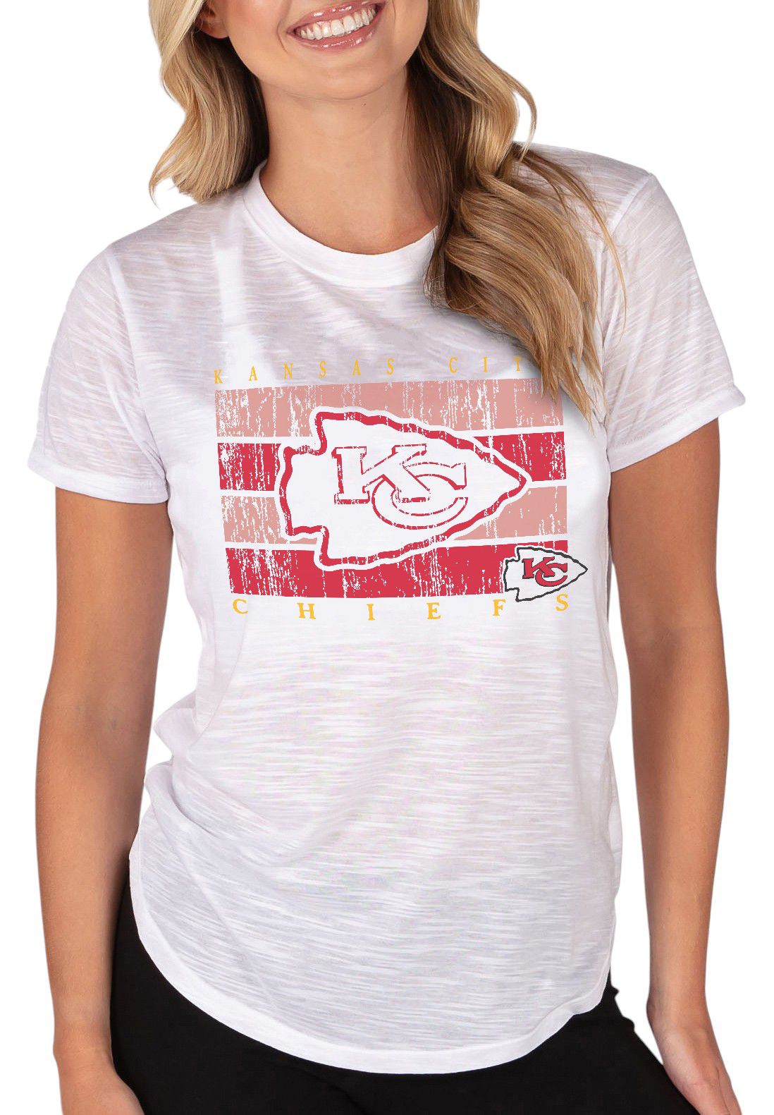 Concepts Sport Women's Kansas City Chiefs Infuse T-Shirt