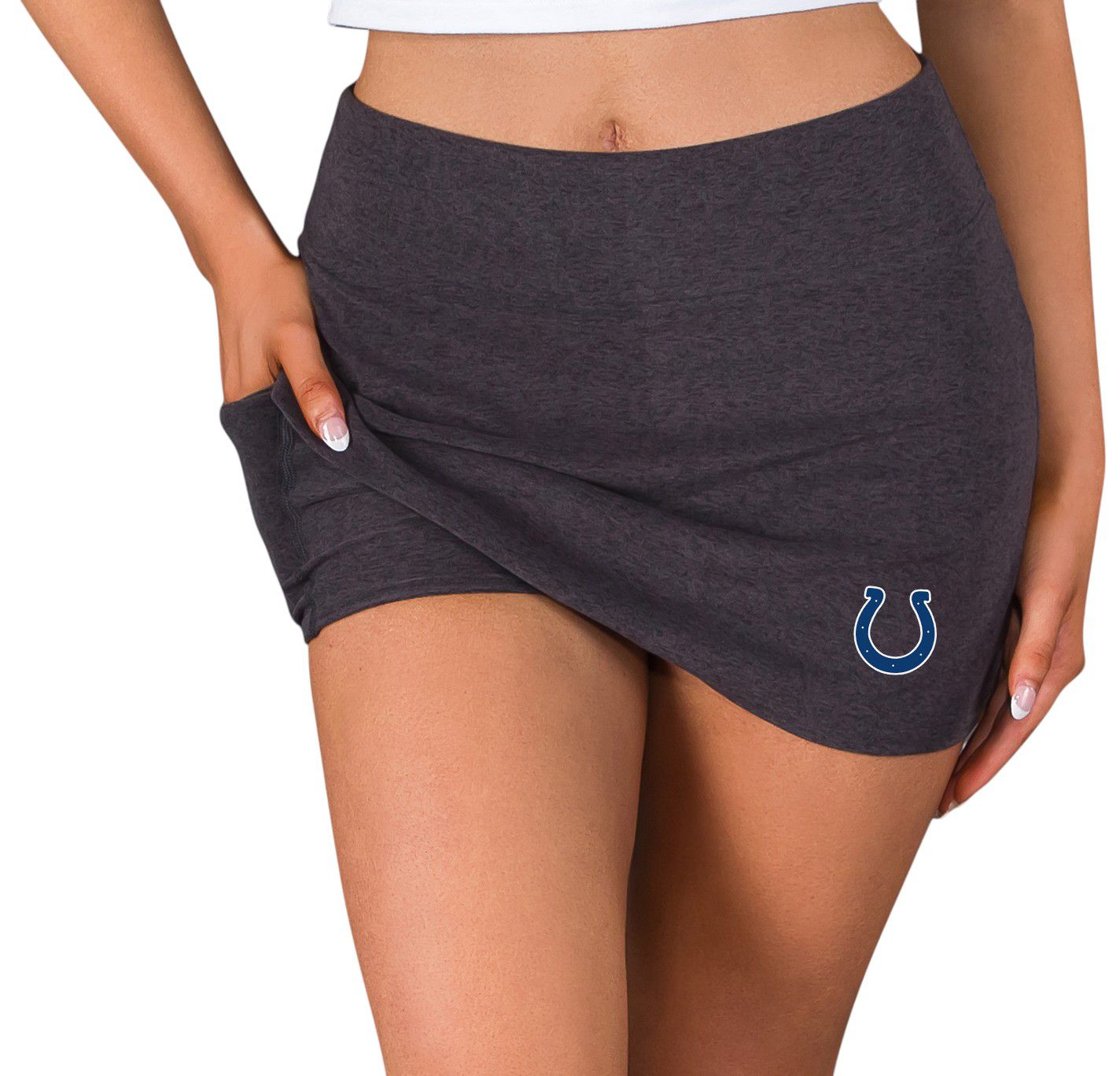 Concepts Sport Women's Indianapolis Colts Charcoal Centerline Skort