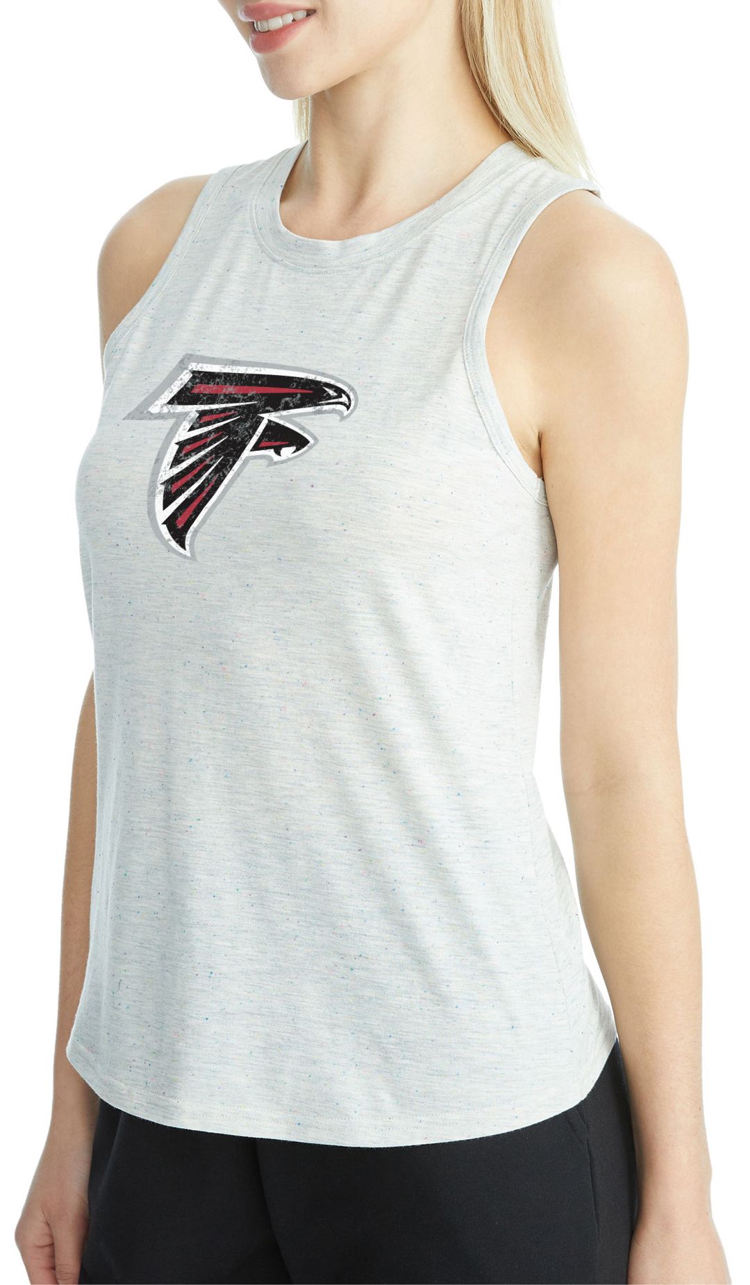 Concepts Sport Women's Atlanta Falcons Grey Speckle Tank Top