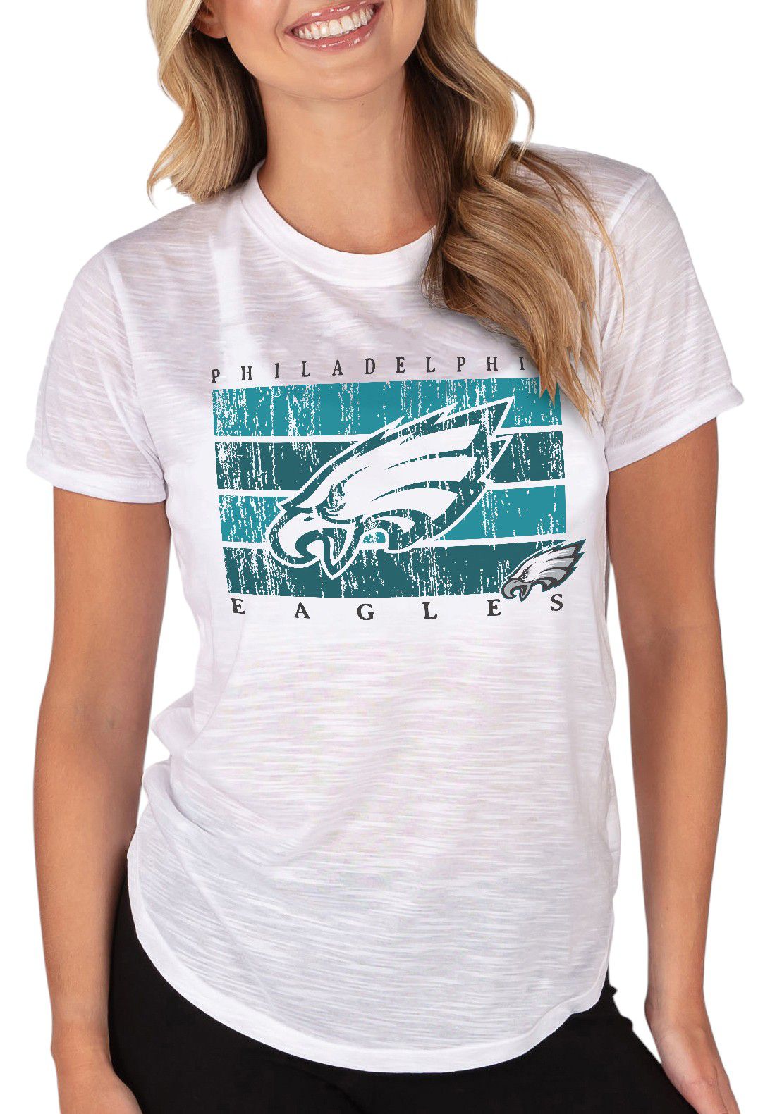 Concepts Sport Women's Philadelphia Eagles Infuse T-Shirt