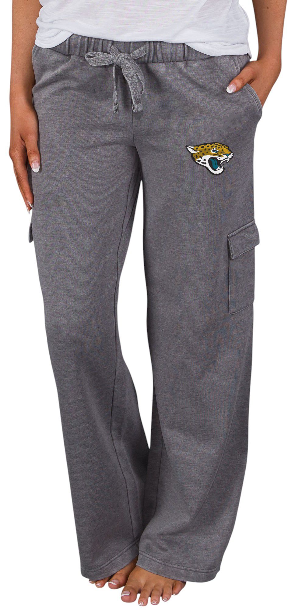Concepts Sport Women's Jacksonville Jaguars Charcoal Trackside Cargo Pants