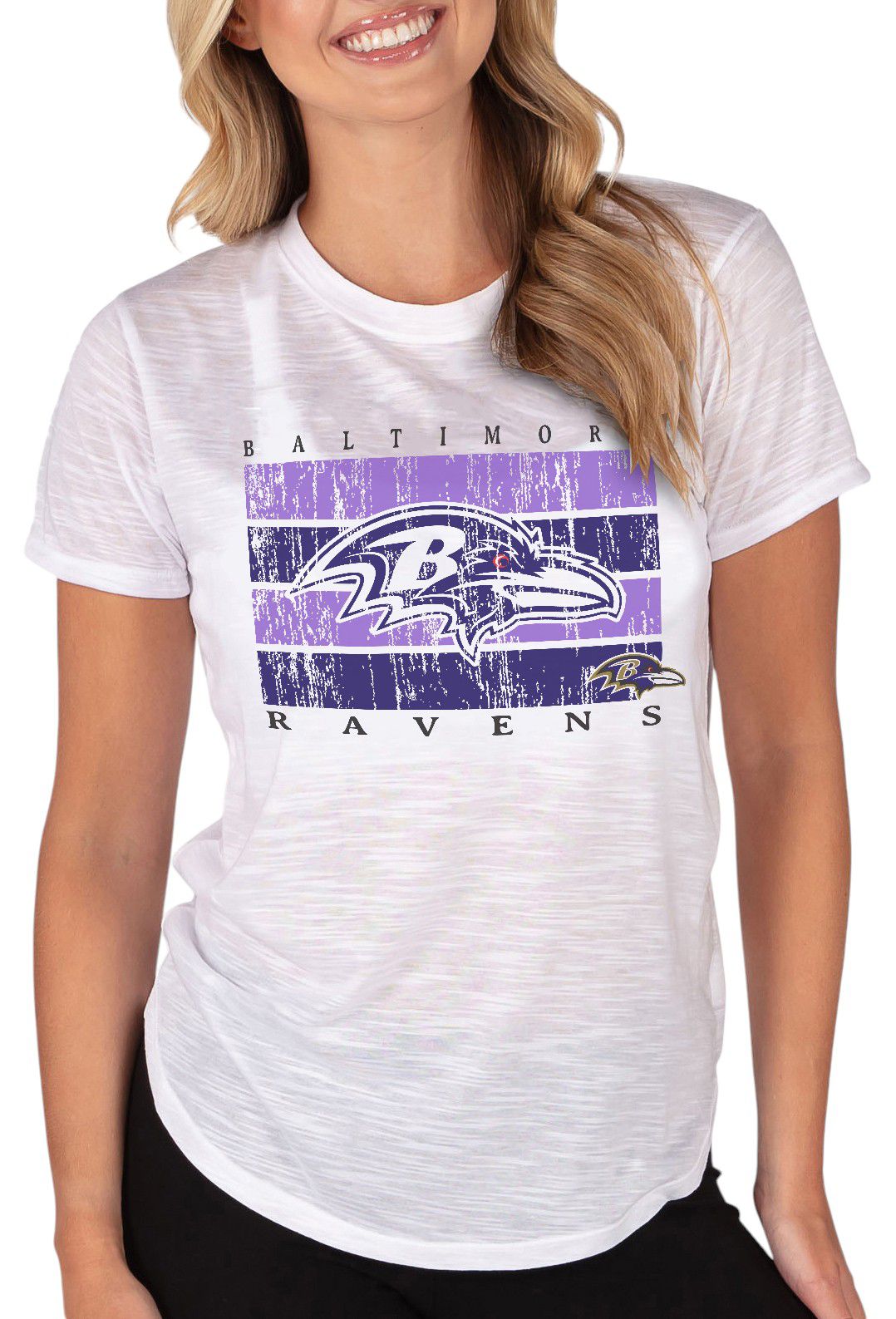 Concepts Sport Women's Baltimore Ravens Infuse T-Shirt