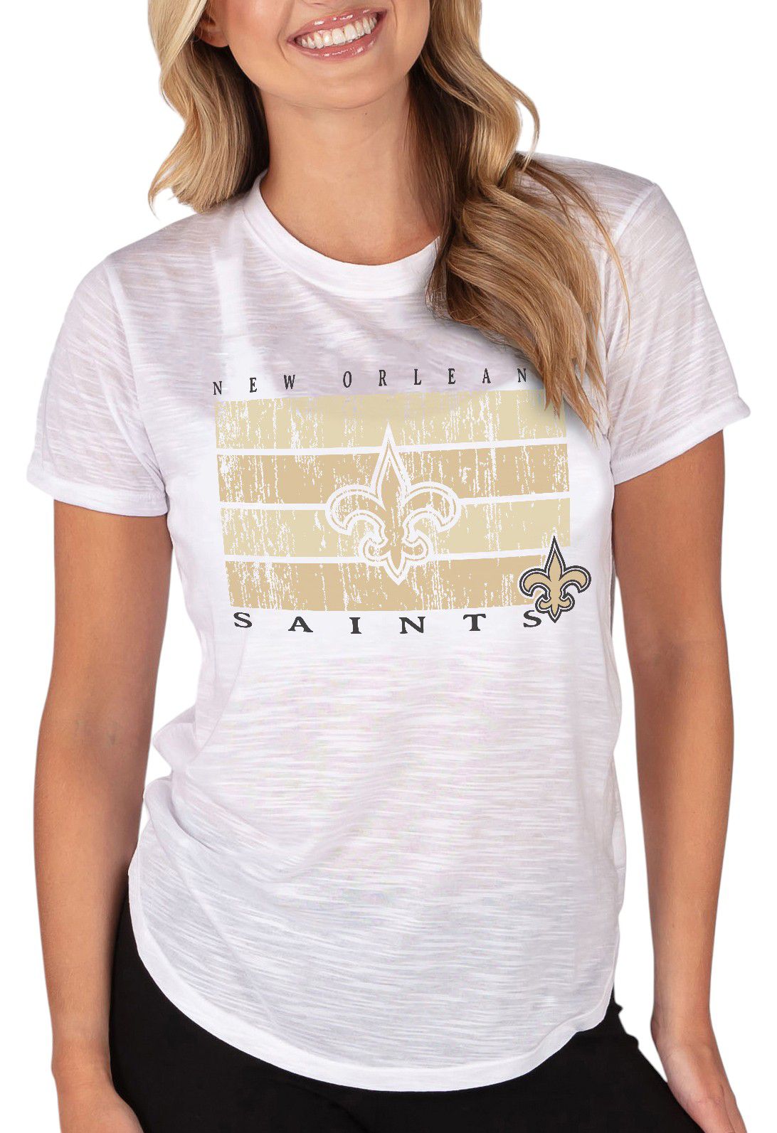 Concepts Sport Women's New Orleans Saints Infuse T-Shirt