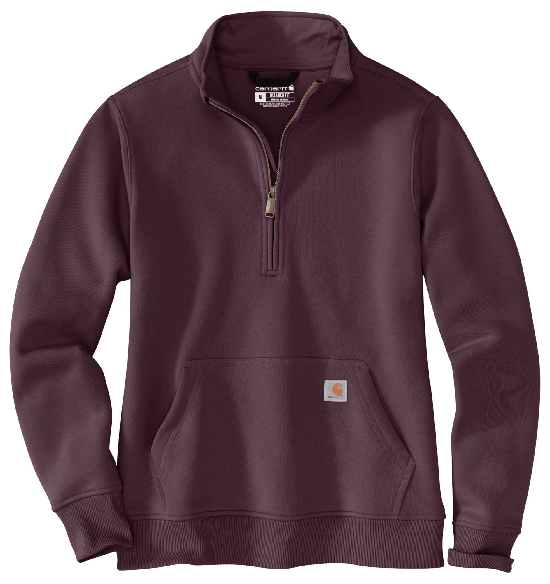Carhartt Women's Relaxed Fit 1/4 Zip Sweatshirt