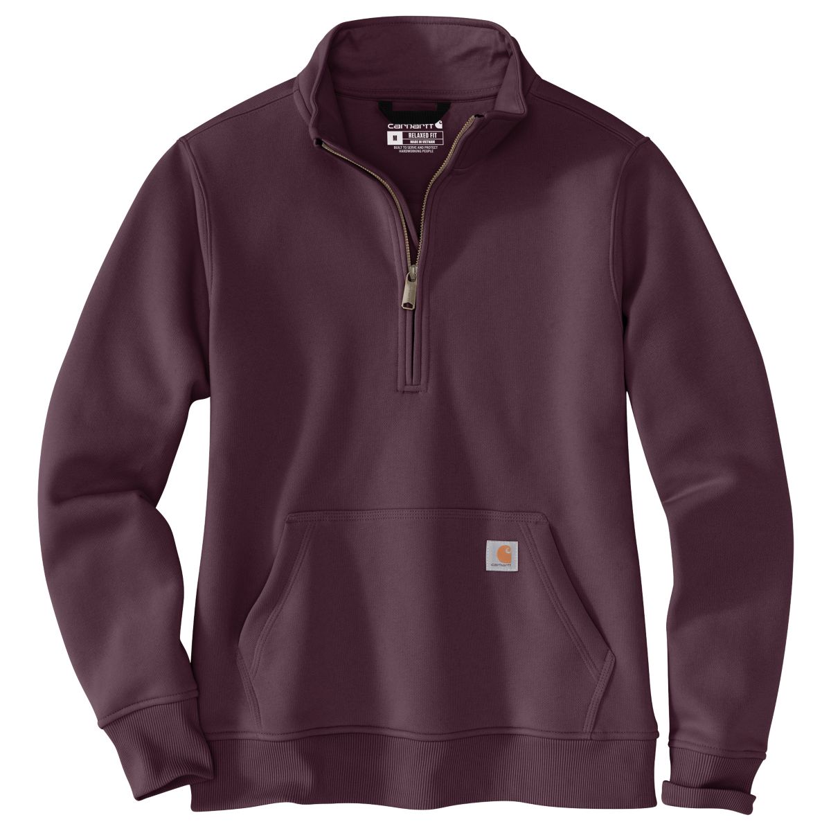 Carhartt Women's Relaxed Fit 1/4 Zip Sweatshirt