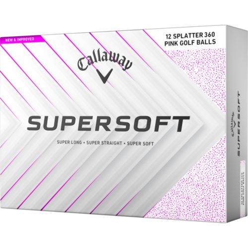 love golf Callaway 2025 Supersoft Love Golf Balls | Dick's Sporting Goods