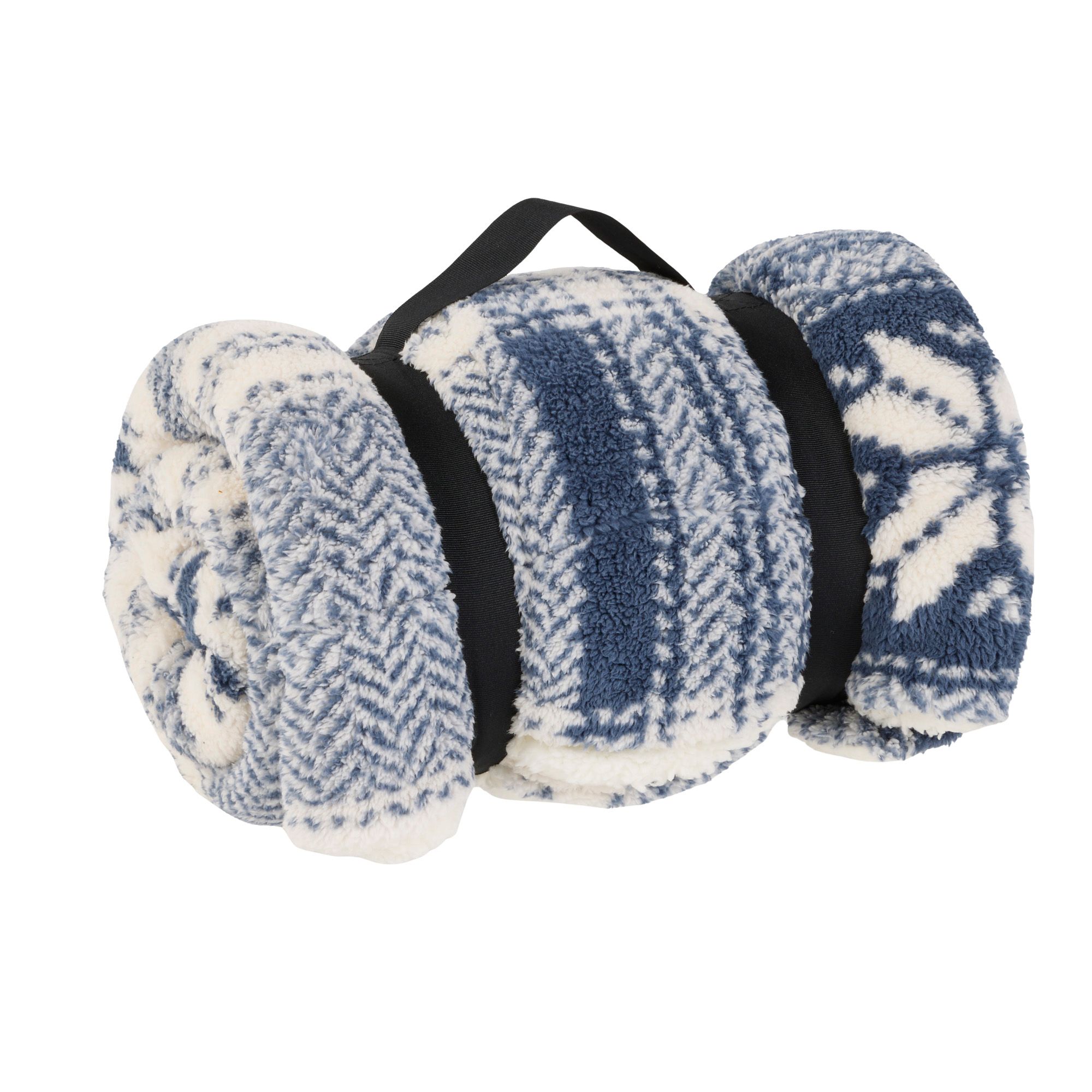 DICK's Sporting Goods Cozy Holiday Sherpa Blanket
