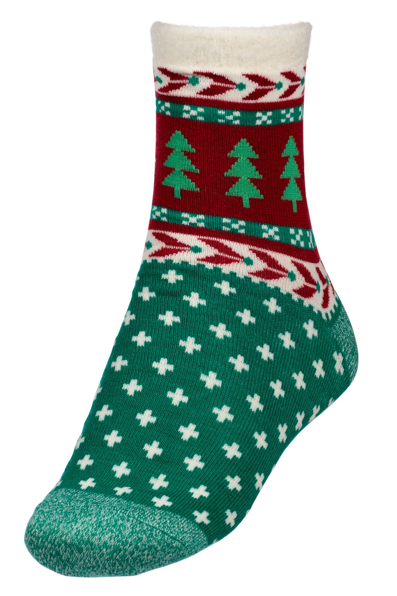Holiday Icons Motif Green