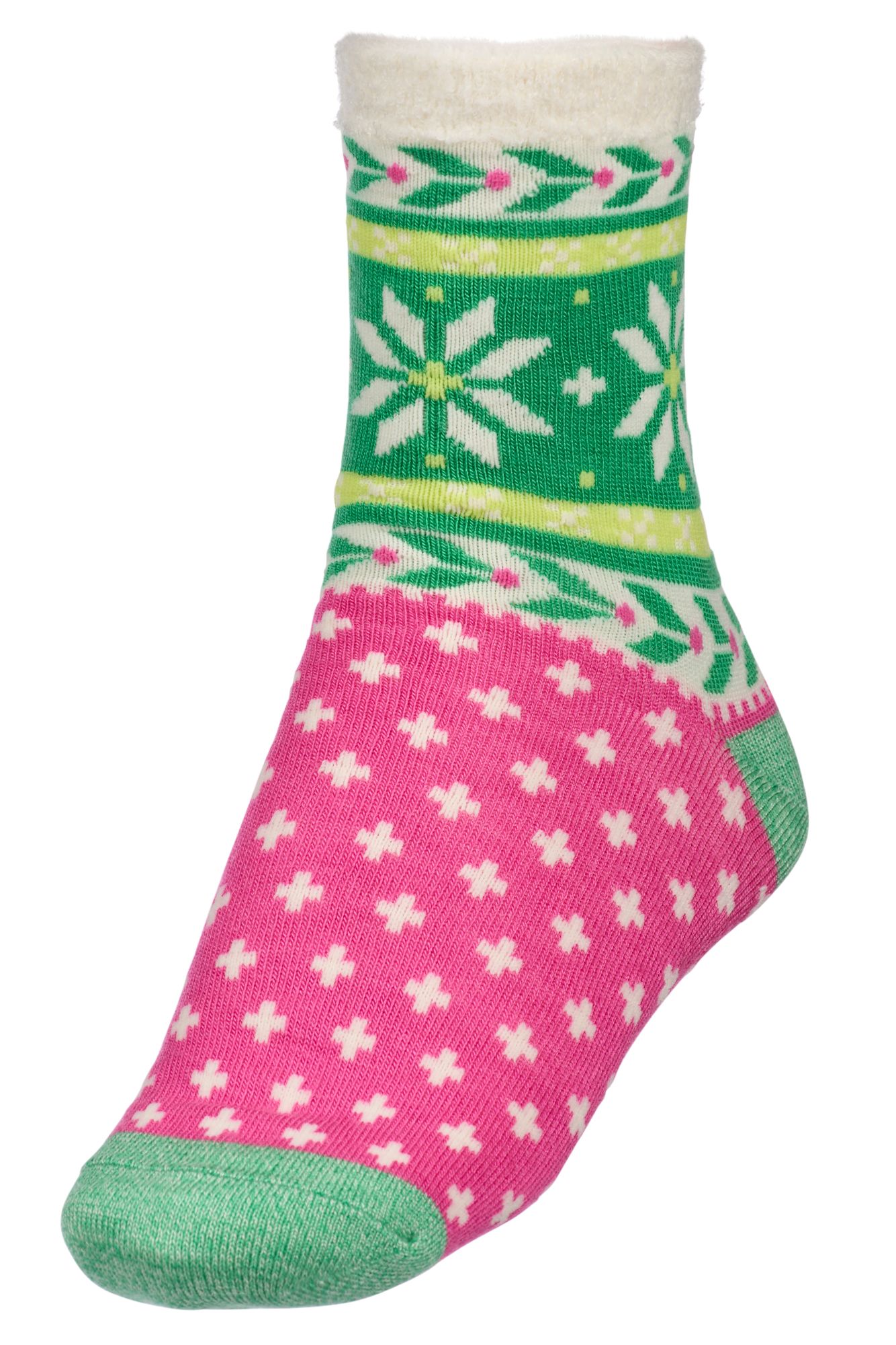 Holiday Icons Motif Pink
