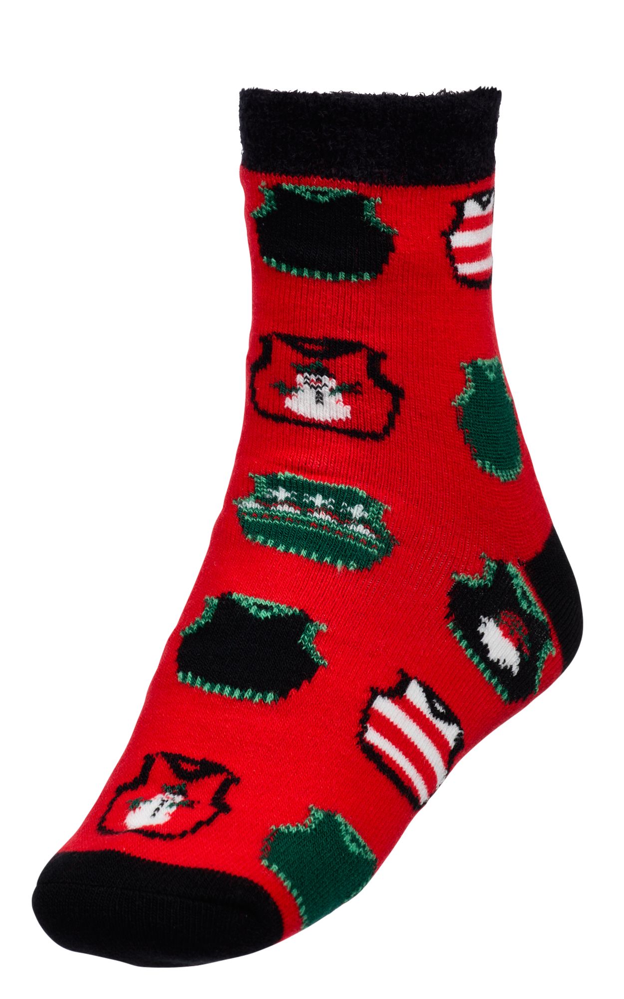 DICK's Sporting Goods Cozy Holiday Double Layer Socks - Red
