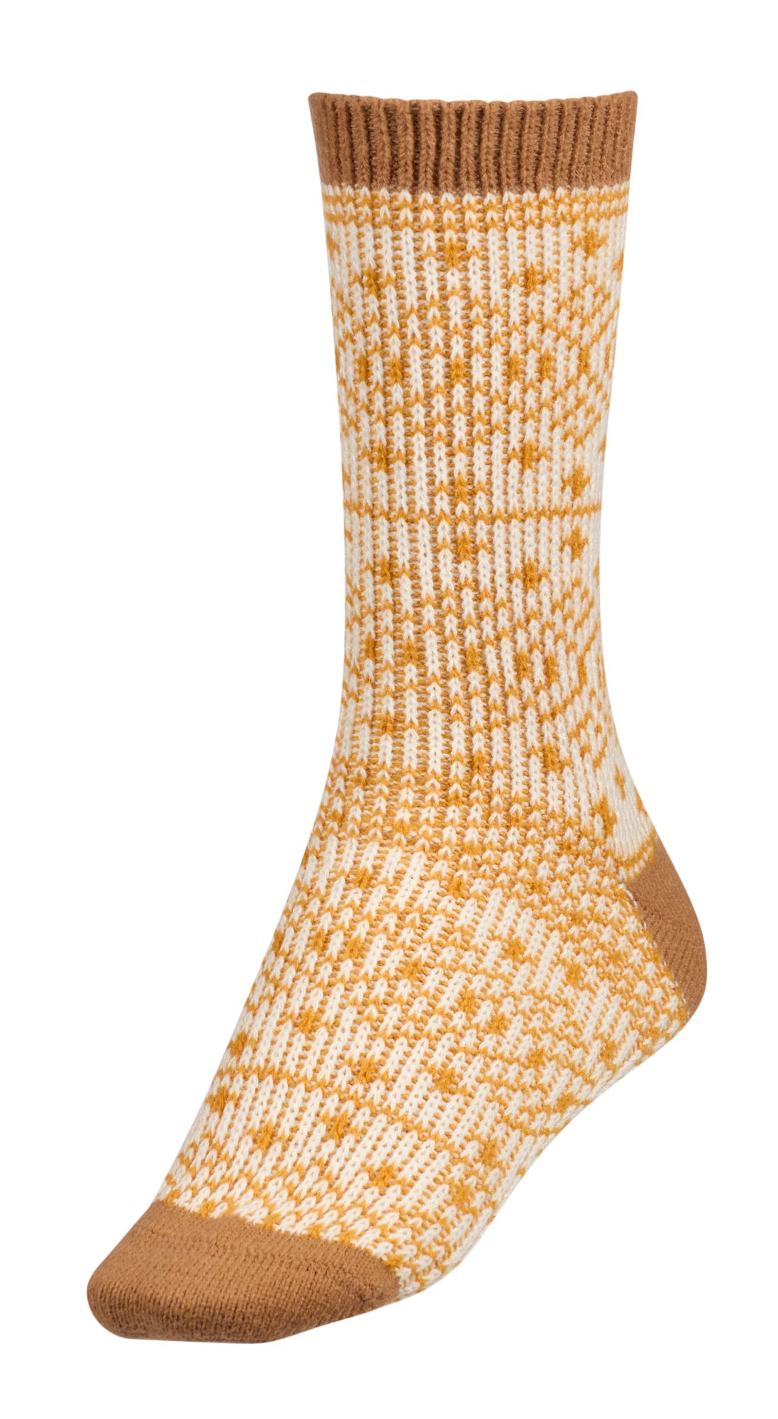 DICK's Sporting Goods Cozy Single Layer Diamond Motif Sock