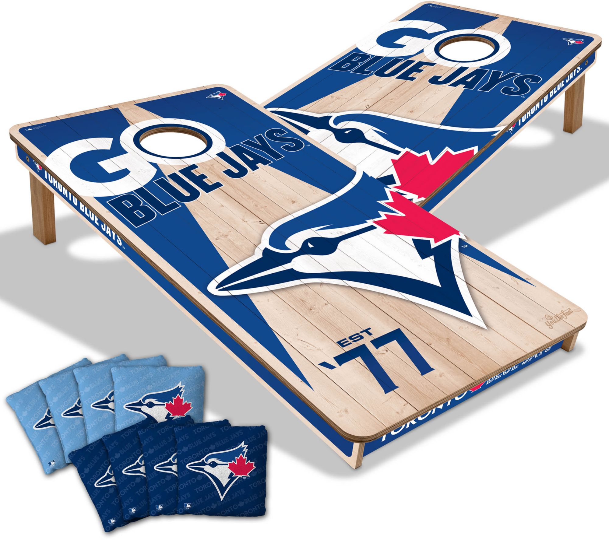 YouTheFan Toronto Blue Jays 2' x 4' Cornhole Boards