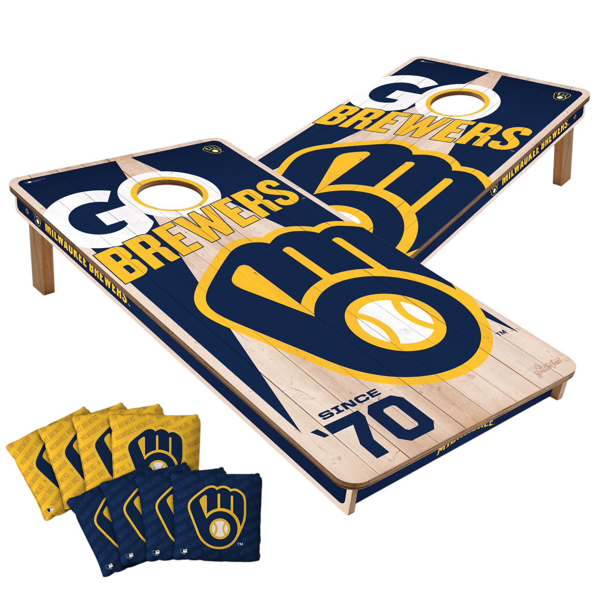 YouTheFan St. Louis Cardinals 2' x 4' Cornhole Boards
