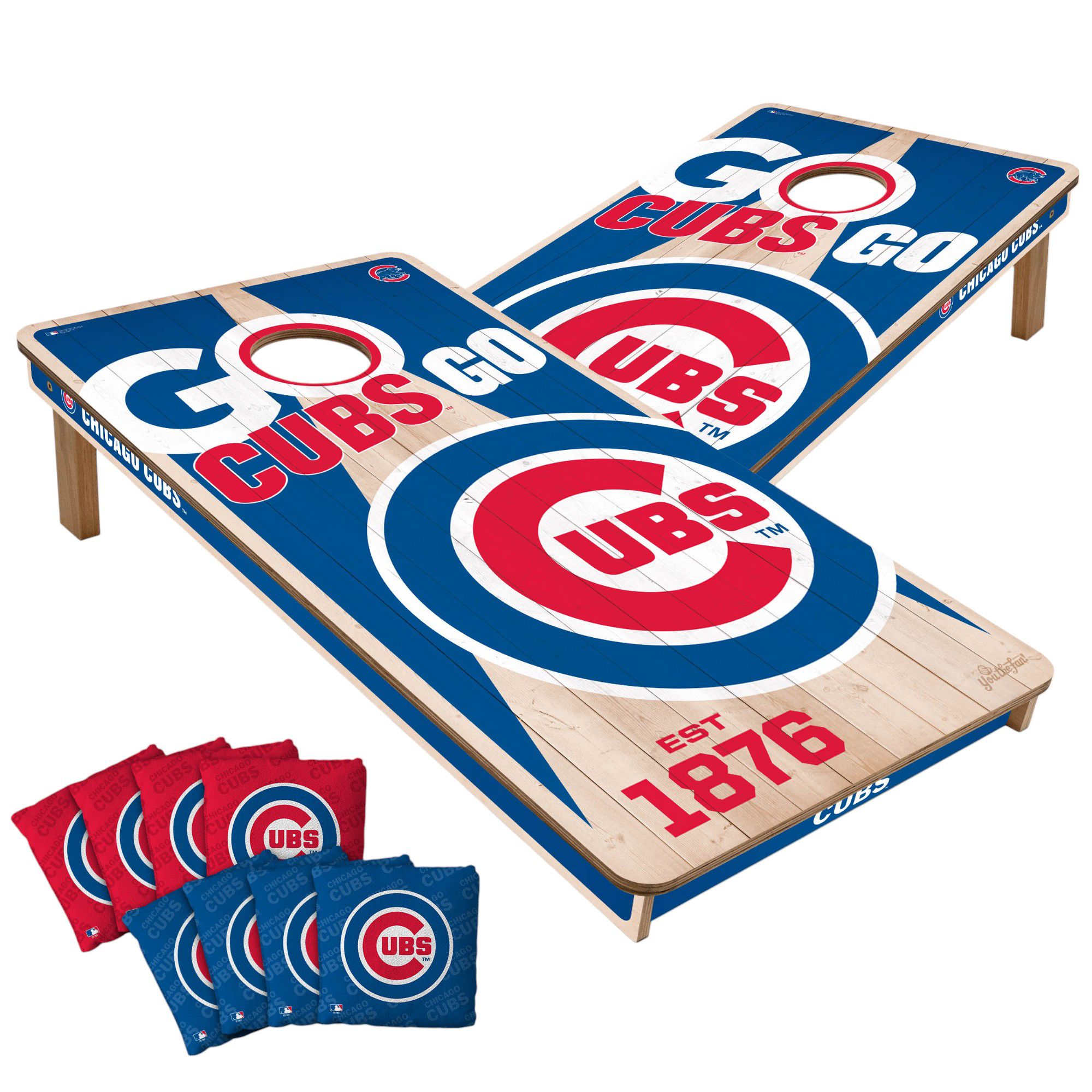 YouTheFan Miami Marlins 2' x 4' Cornhole Boards